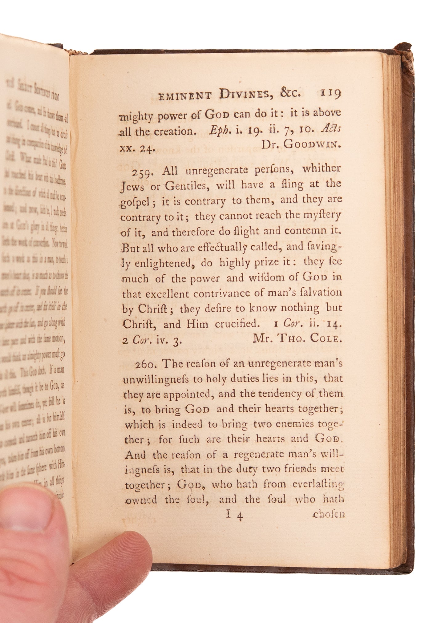 1768 PURITAN & REFORMATION GEMS. Rare Select Sentences from Eminent Non-Conformist Divines