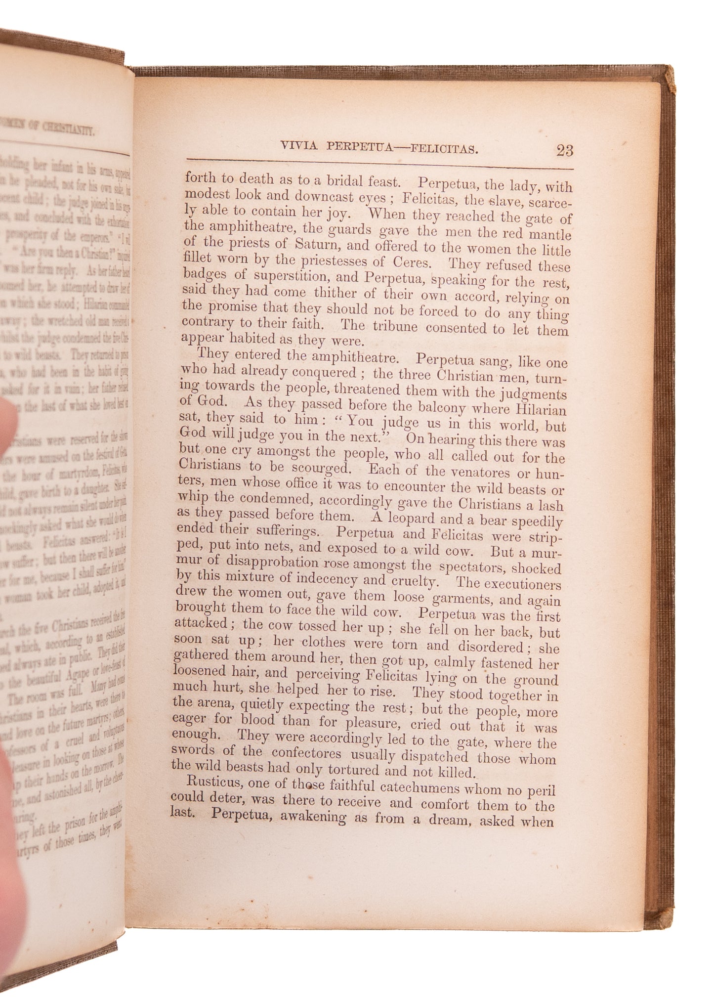 1852 FEMALE PIETY. Women of Christianity Exemplary for Acts of Piety and Charity. Early Church to 19th Century.