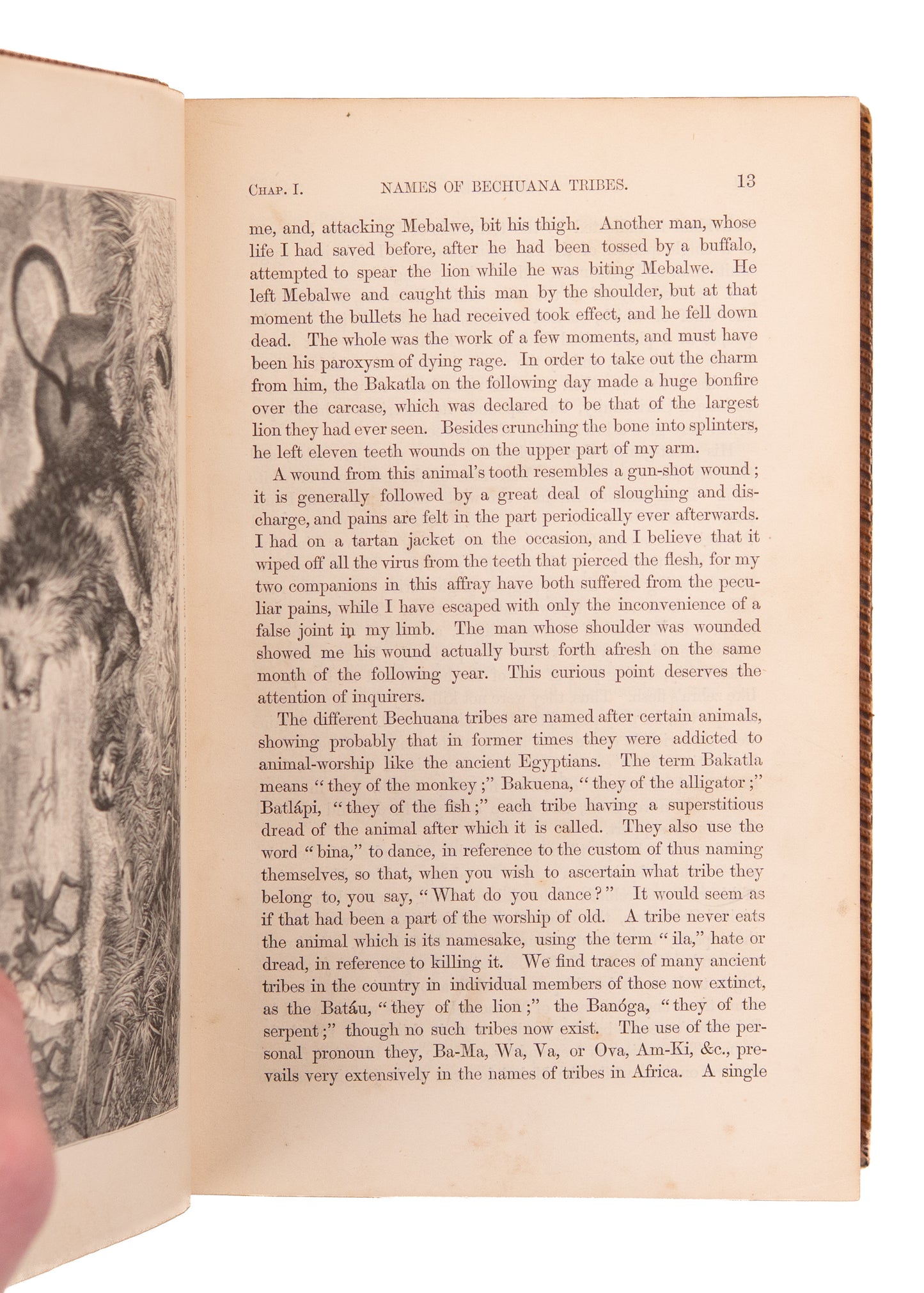 1857 DAVID LIVINSTONE. First Edition of Livingstone's Missionary Classic, Owned by Apollo 11 Legend