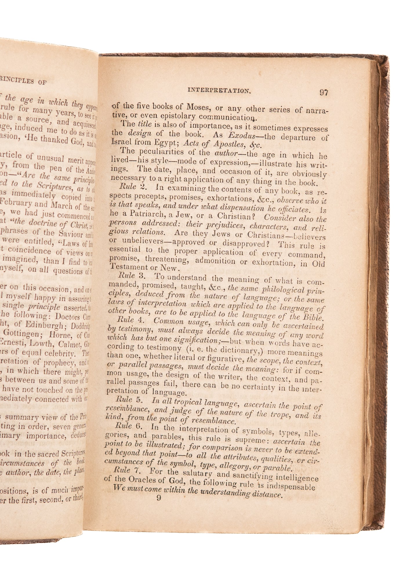 1835 ALEXANDER CAMPBELL. Attempt to Restore the Original Gospel & Propose Second Advent. Rare Campbellite