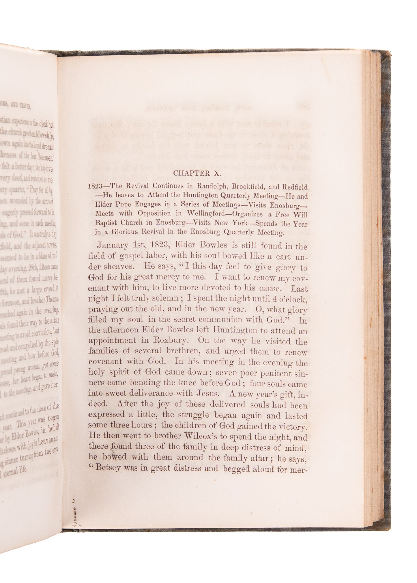 1852 BLACK BAPTIST ON FUGITIVE SLAVES. Life, Labors, and Travels of Elder Charles Bowles