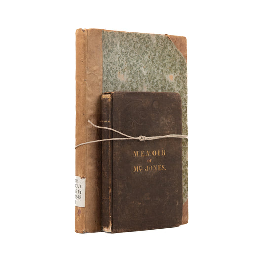 1840 J. T. & ELIZA JONES. Rare Siamese Sammelband of Tracts by Adoniram Judson of Thailand.