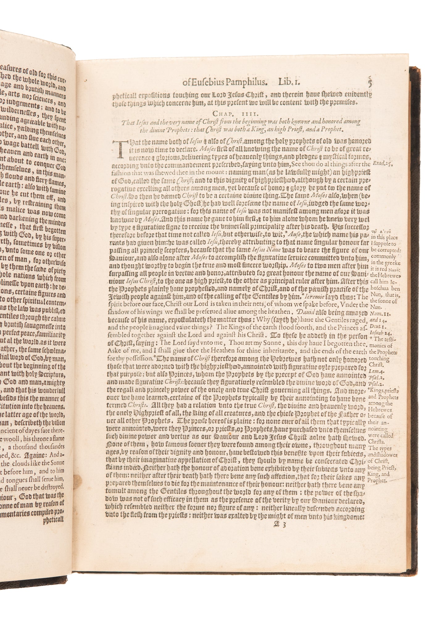 1607 EUSEBIUS, SOCRATES, &c. The Ancient Ecclesiastical Histories of the First Six Centuries. Nice!