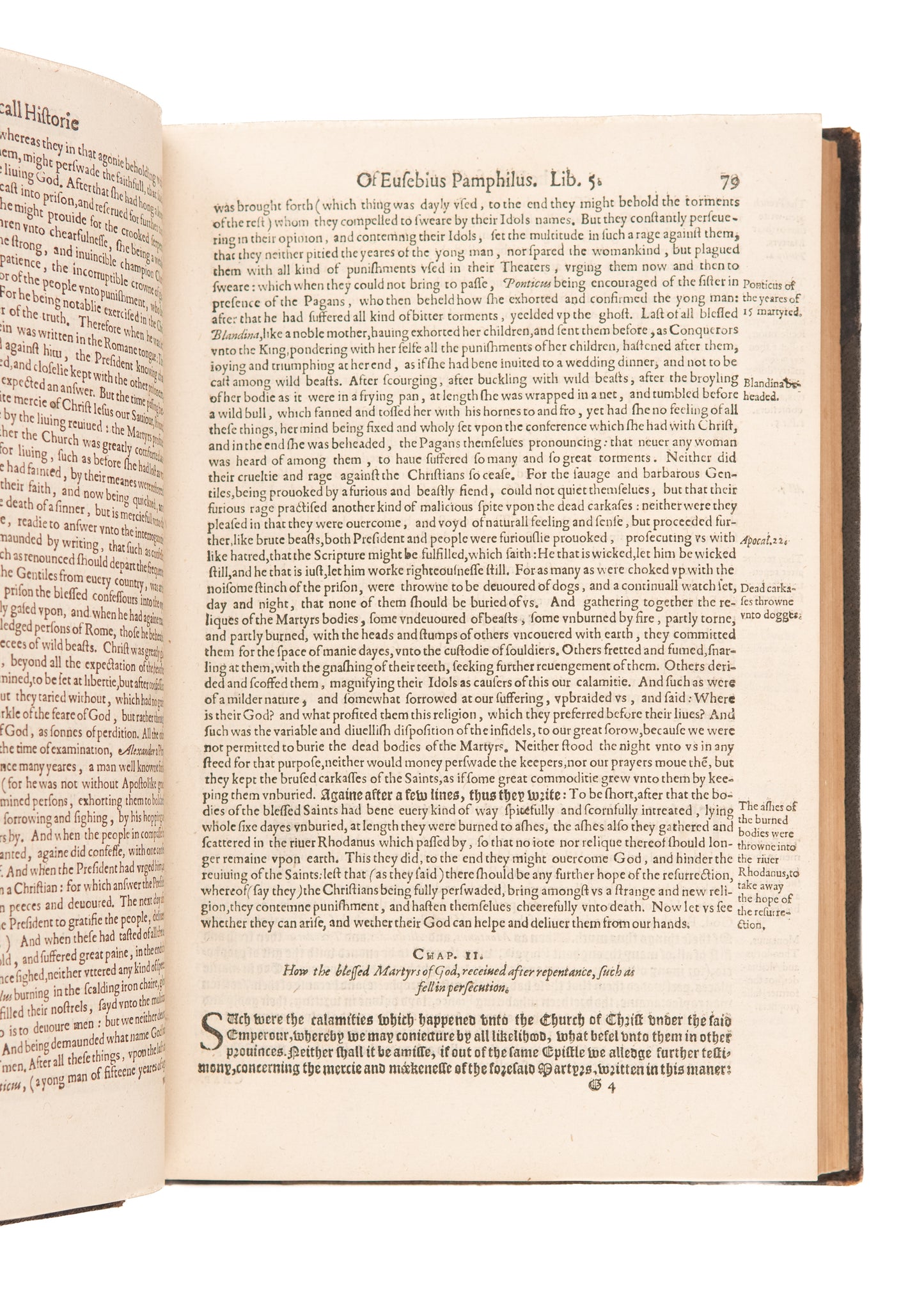 1607 EUSEBIUS, SOCRATES, &c. The Ancient Ecclesiastical Histories of the First Six Centuries. Nice!