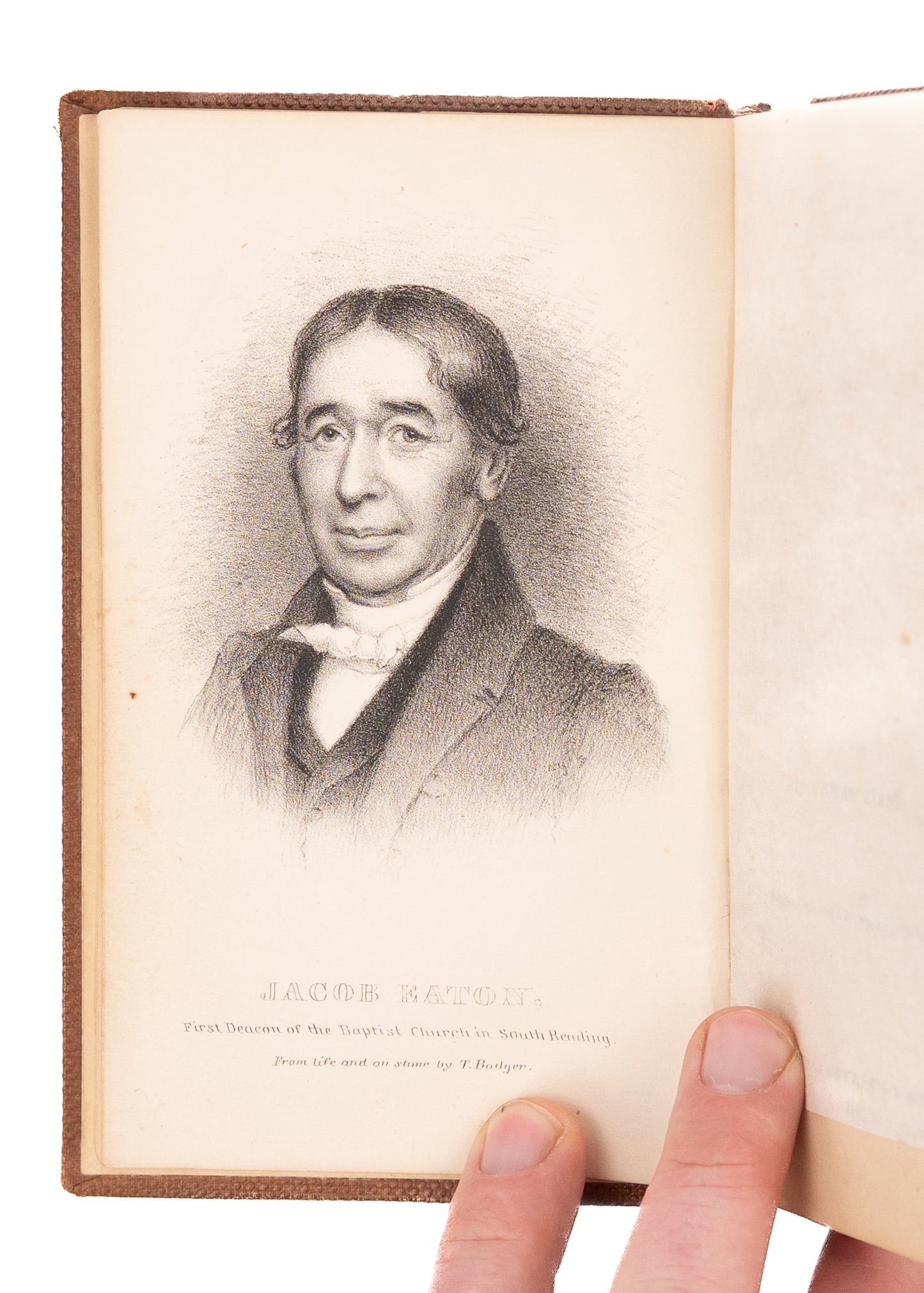 1859 BAPTIST REVIVAL & SLAVERY. Life and Times of Deacon Jacob Eaton [1771-1859].