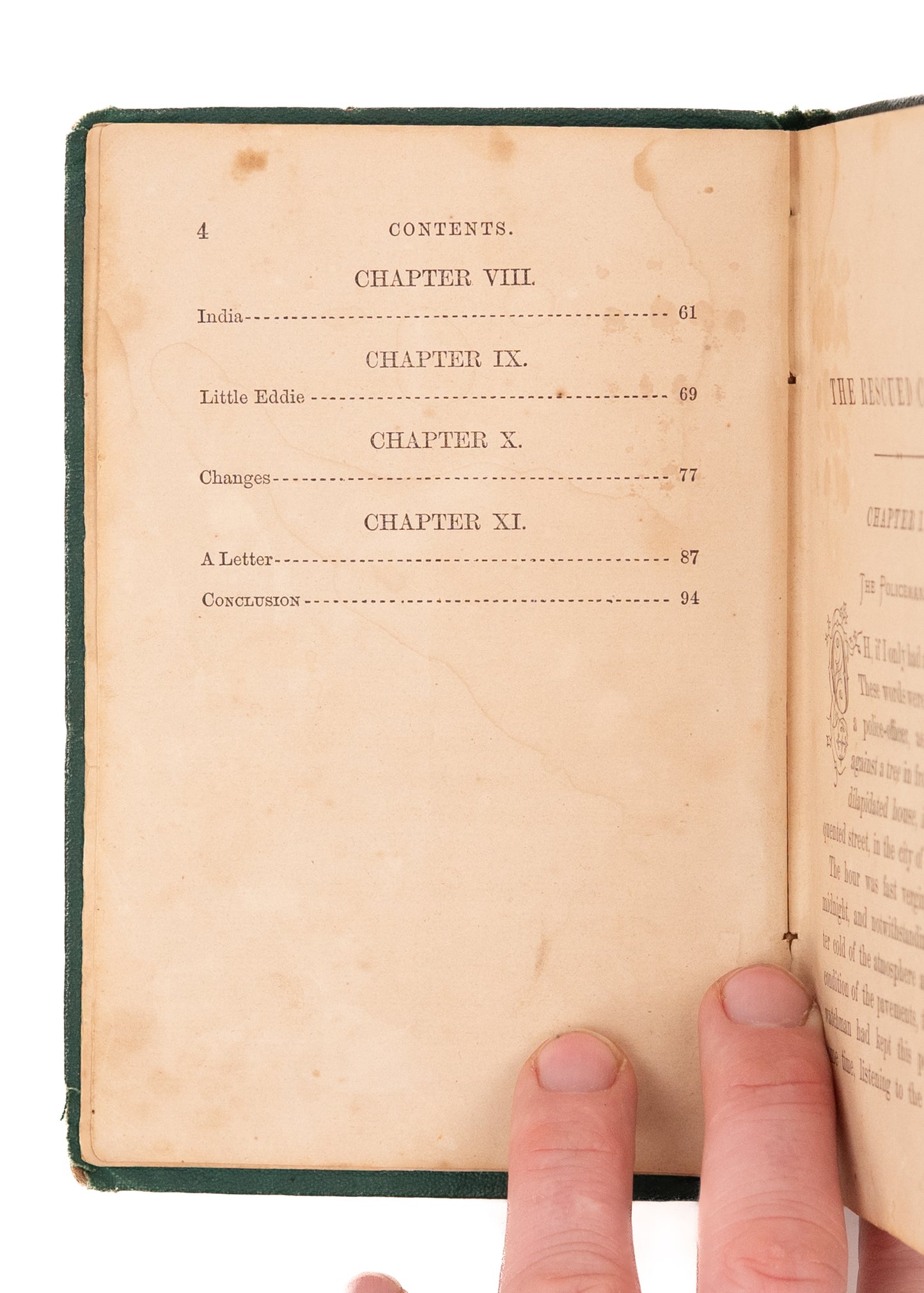 1868 MRS. J. W. SCHENCK. The Rescued Child. Negress Finds White Child and is Accused of Kidnapping by Police.