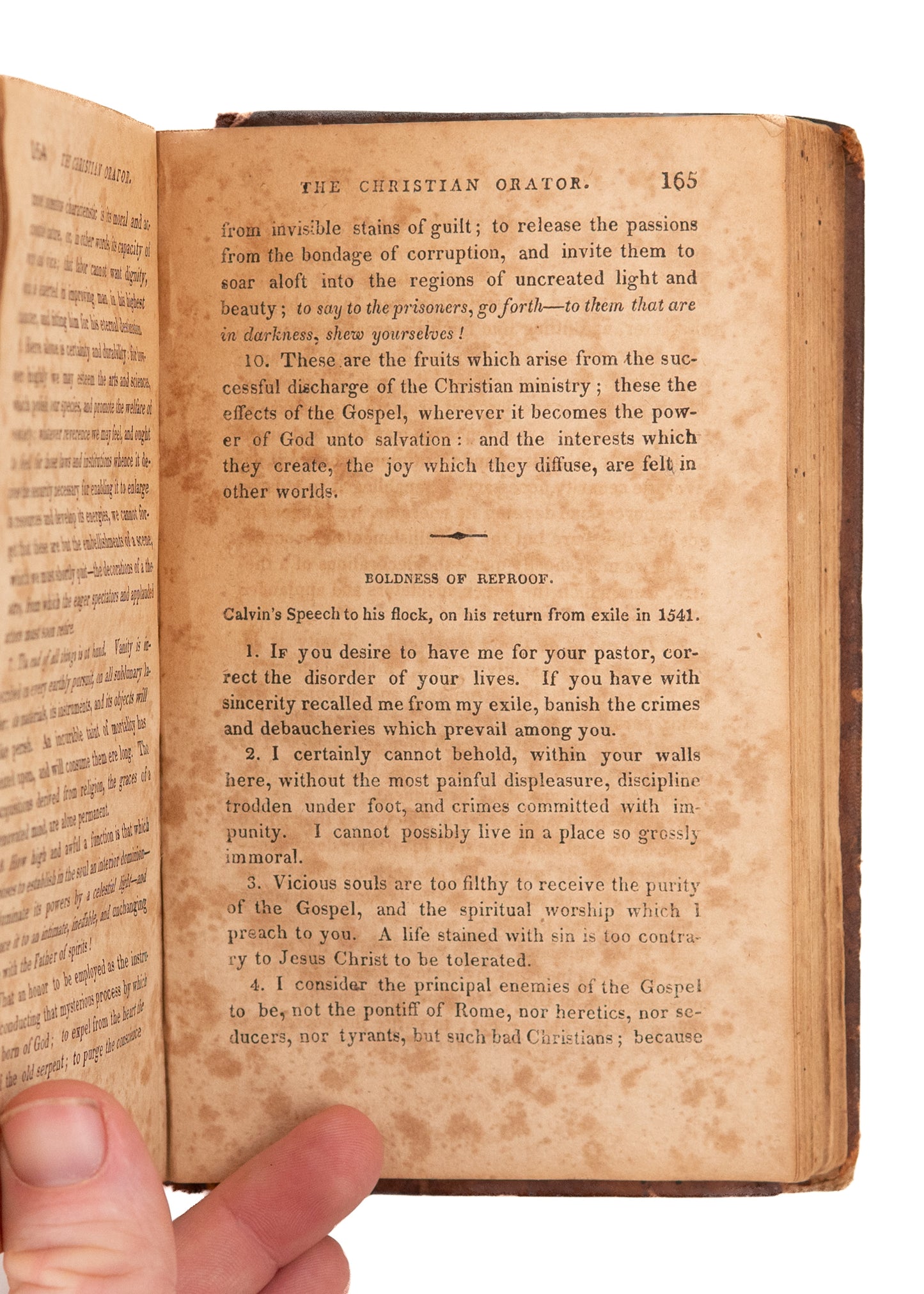 1818 ABOLITION & MISSIONS. The Christian Orator. Speeches by William Wilberforce, &c.