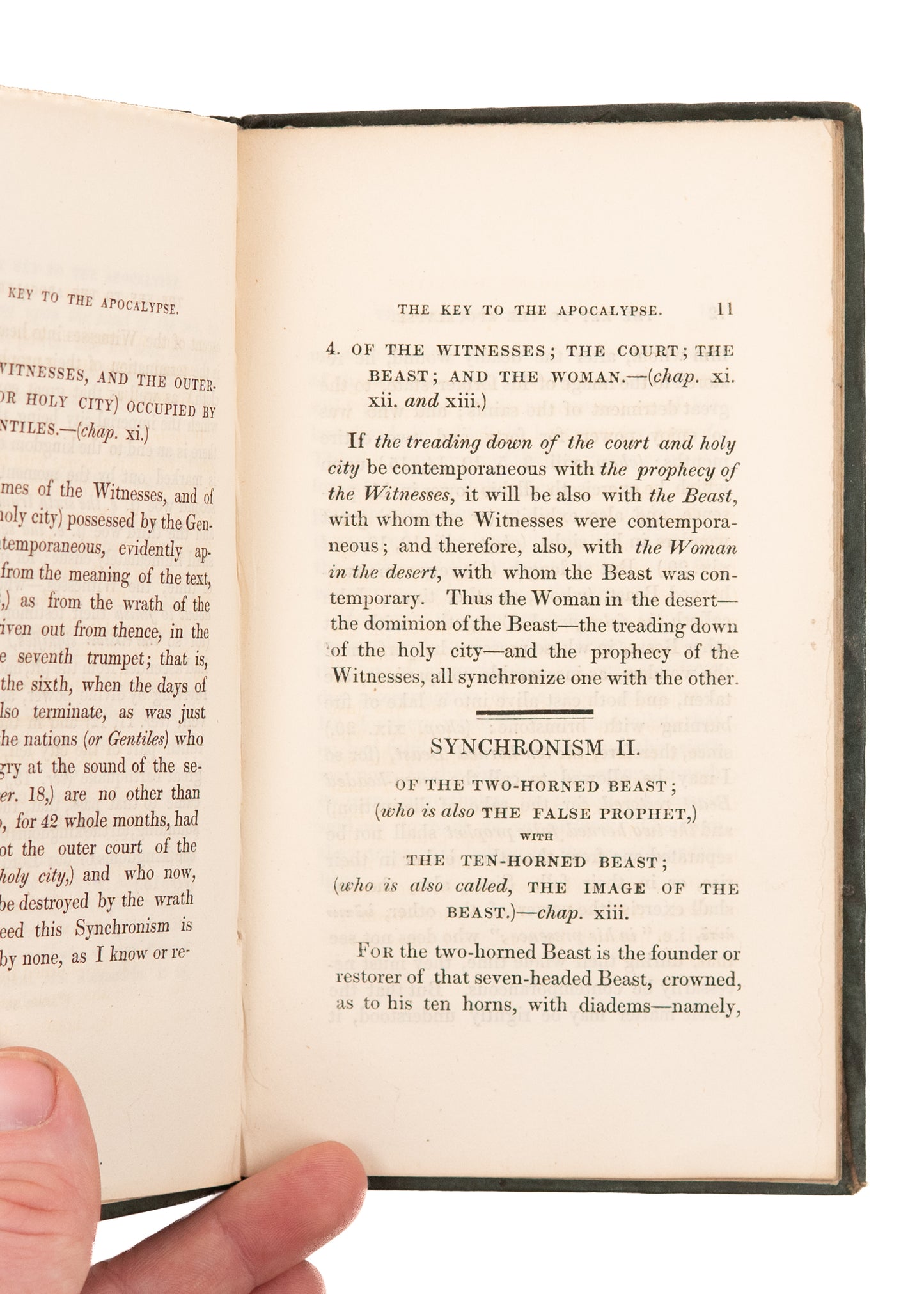 1627 / 1831 JOSEPH MEDE. Clavis Apocalyptica: Key to the Apocalypse. First Modern Premillennial Advent Work.