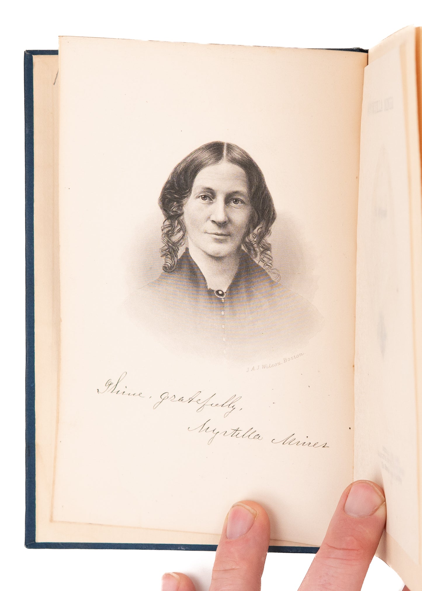 1885 MYRTILLA MINER. Memoir of a Pioneer Educator of Freed Black Slaves, Abolitionist, &c.