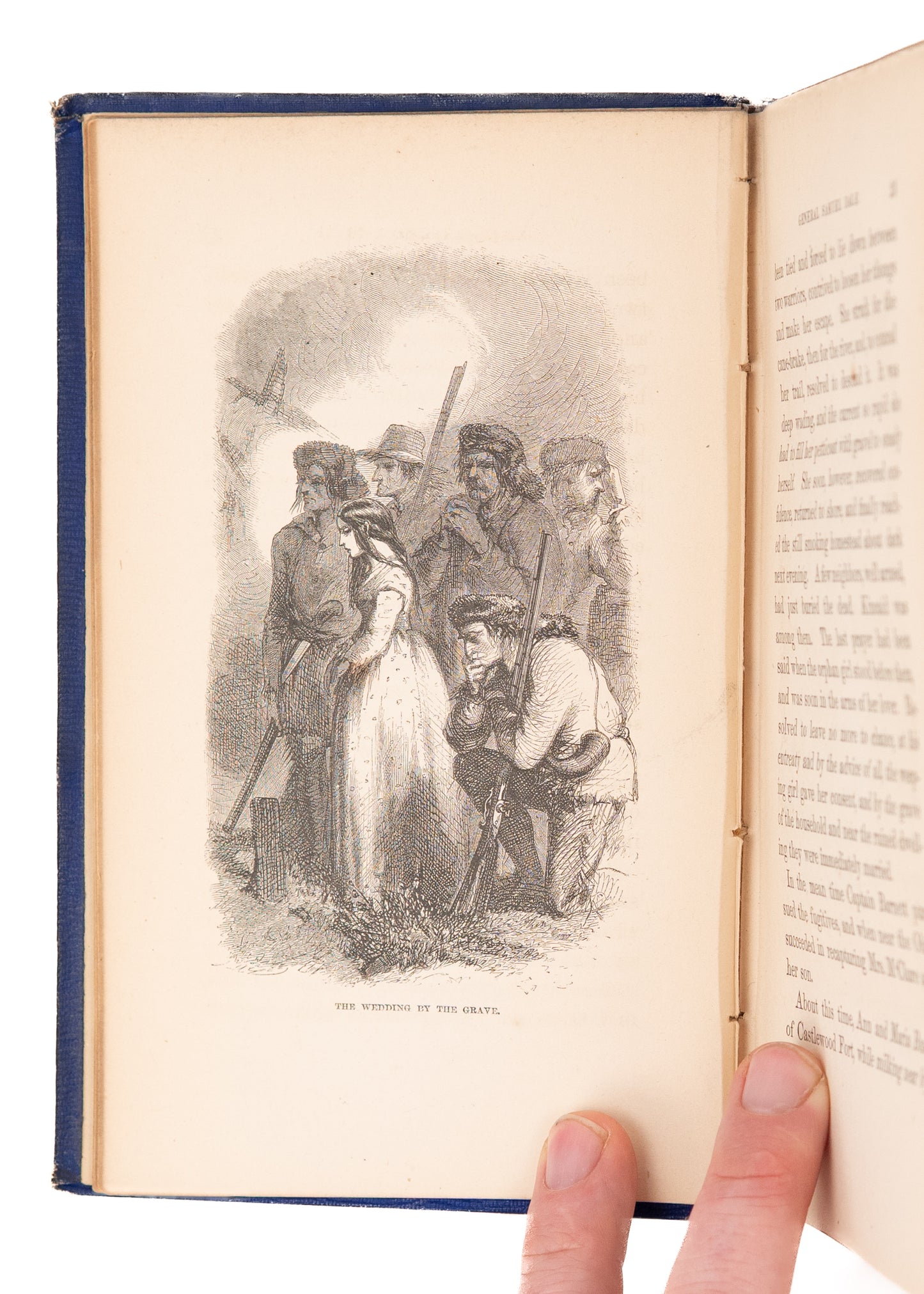 1860 SAMUEL DALE. Indian Fighter and "Daniel Boone" of Alabama. Creek War History.