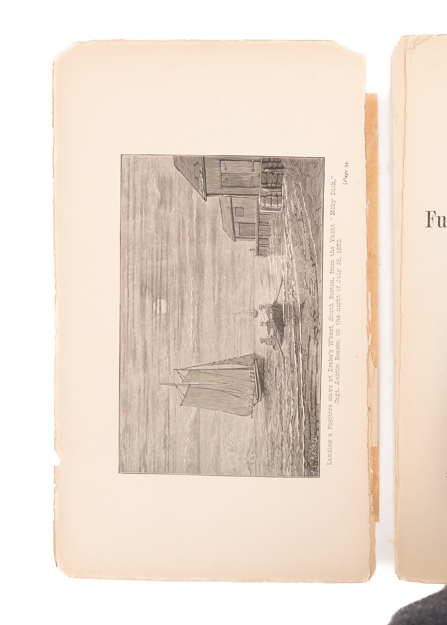 1880 AUSTIN BEARSE. Rare Autobiography of the Sea Captain of Underground Railroad.