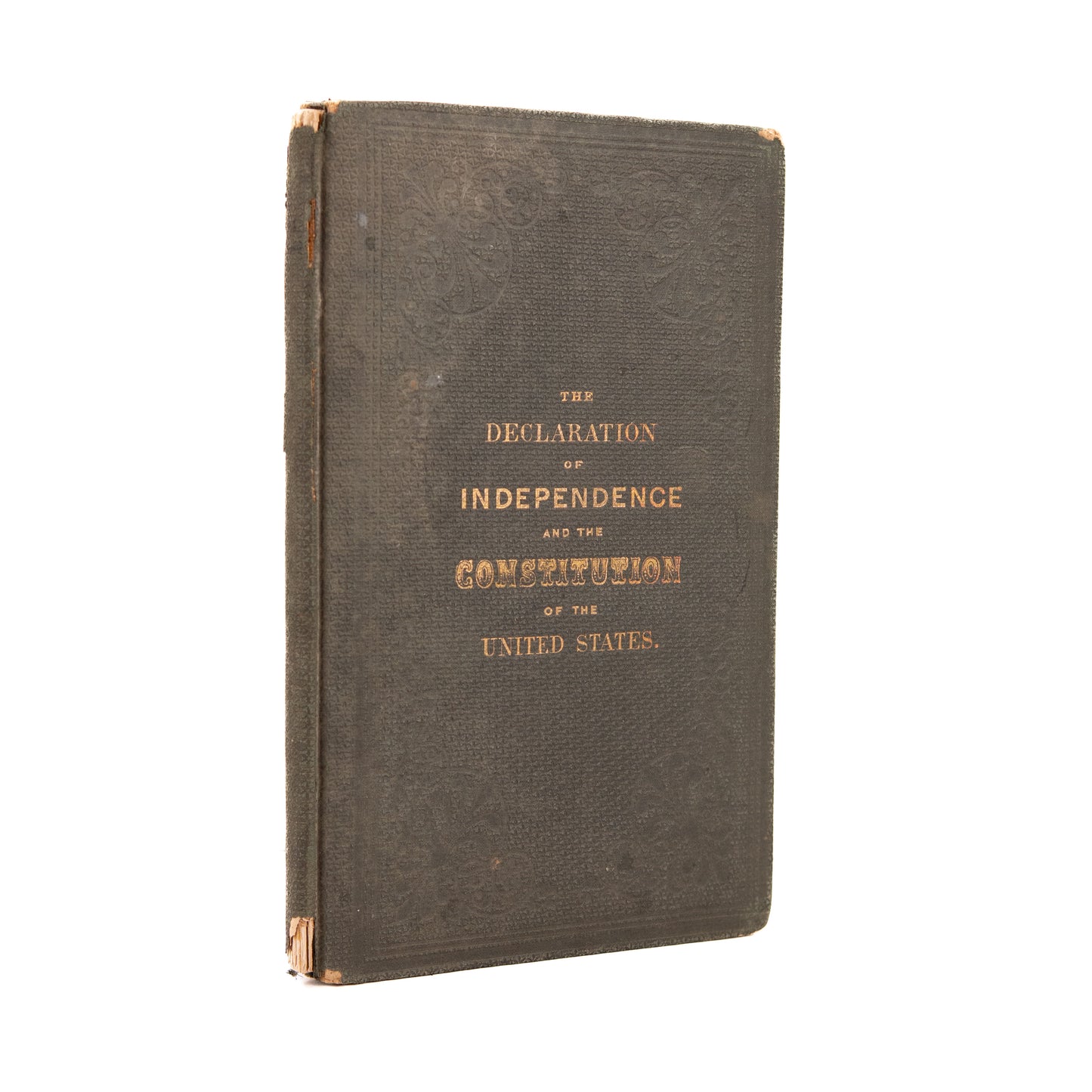 1864 THIRTEENTH AMENDMENT. The Final Book-Form Appearance of the Constitution w/Out Thirteen Amendment
