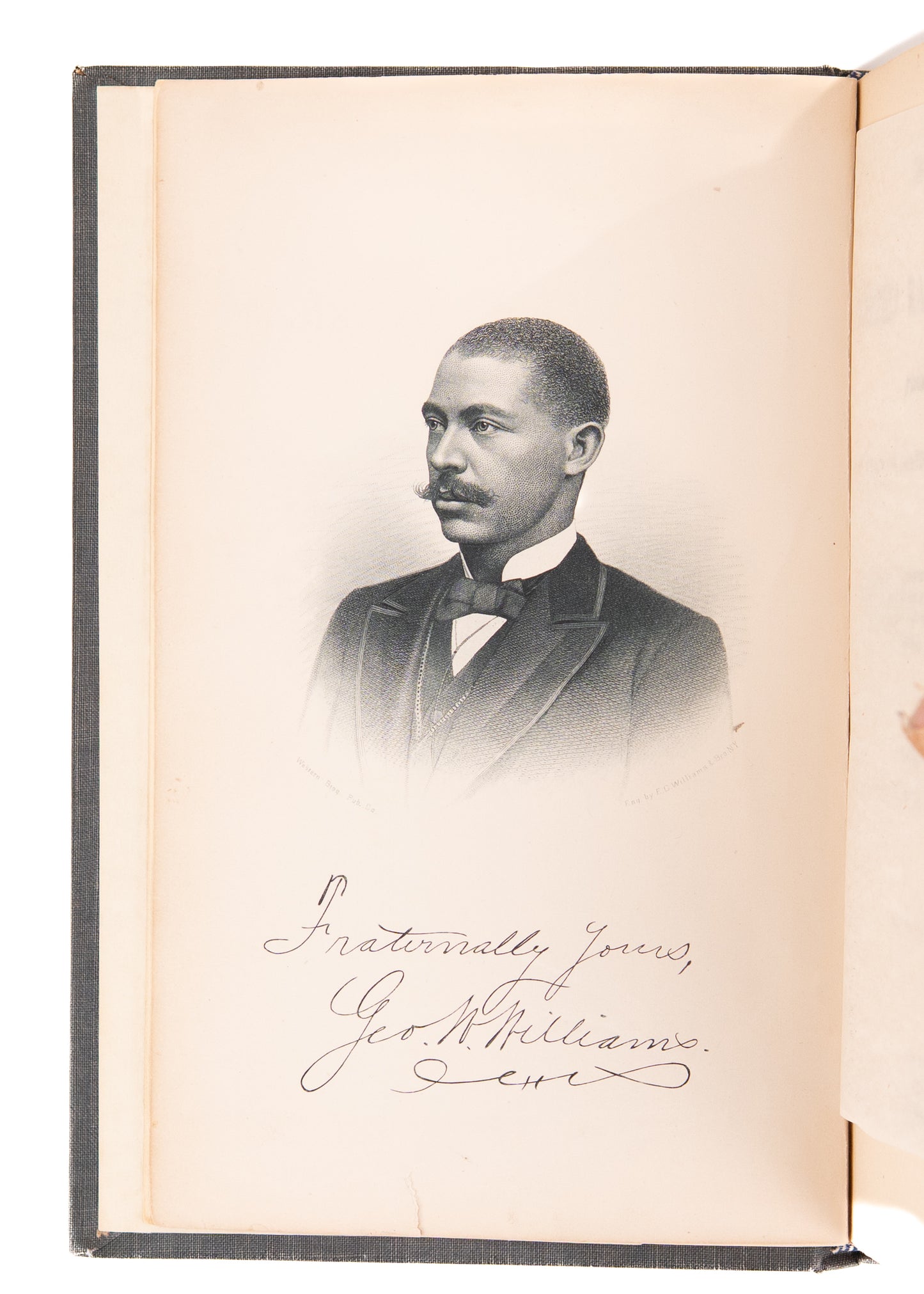 1885 FIRST BLACK HISTORY BY BLACK AUTHOR. History of the Negro Race in America from 1619 to 1880. Rare.