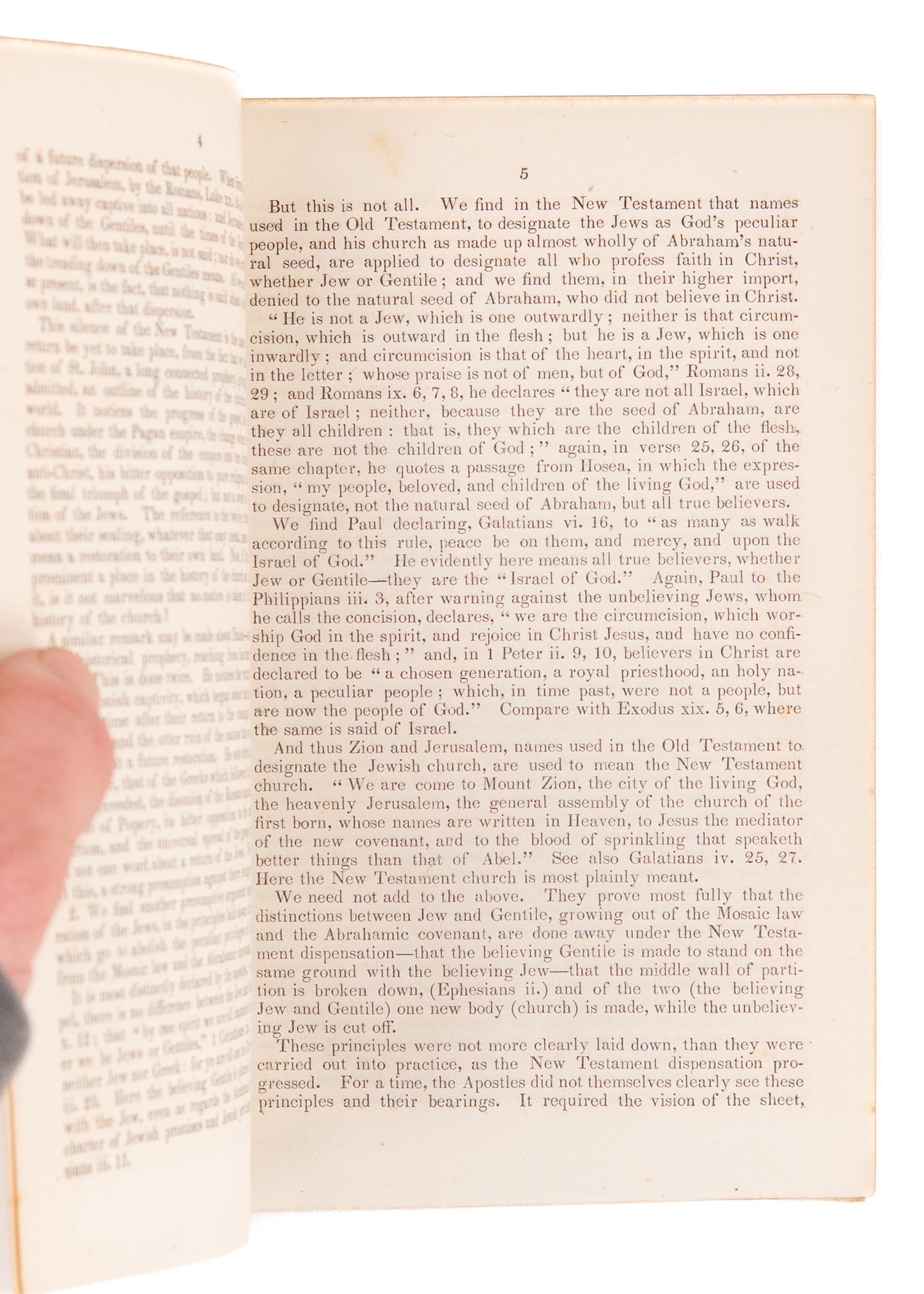 1844 JEWISH PROPHECY. Anti-Dispensational - Israel National Restoration not Prophesied in Scripture