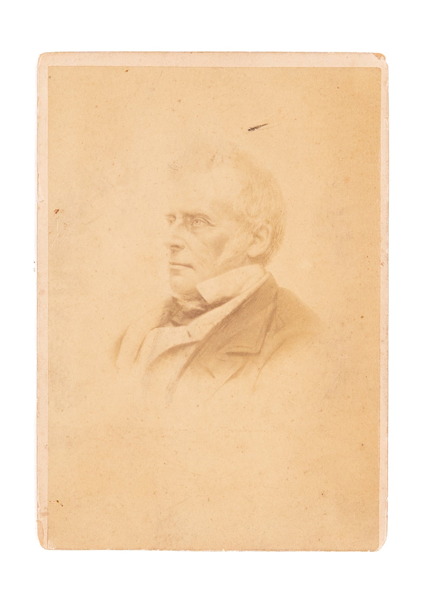 c.1875 JOHN NELSON DARBY. Rare Cabinet Card Founder of Premillennialism & Plymouth Brethren