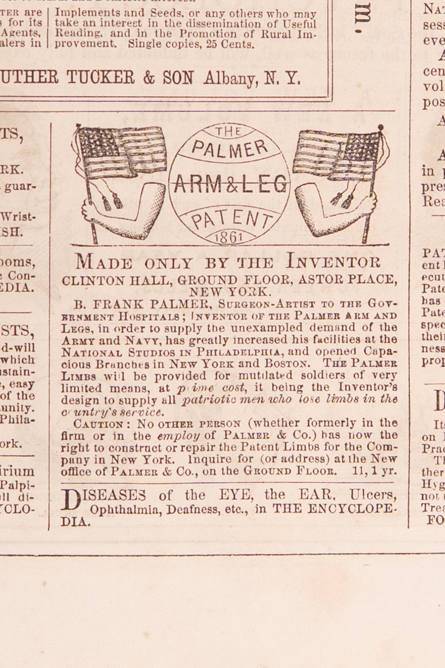 1862 PHRENOLOGY & AMISTAD. Full Civil War Year of Phrenological Journal - Cinque of Amistad - Generals &c.
