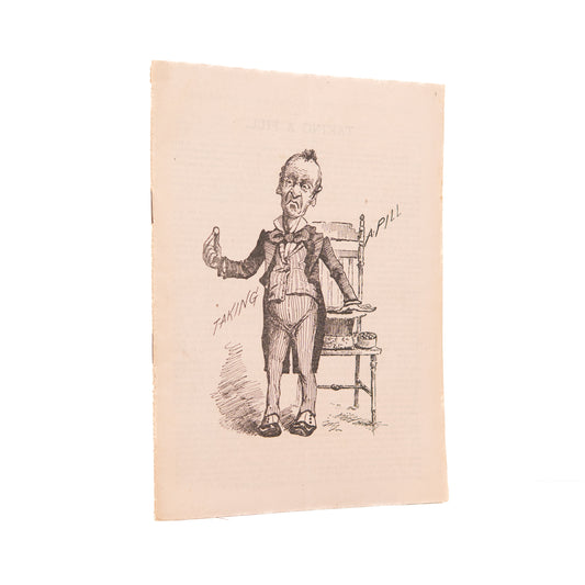 1886 ANTI-CONSTIPATION ALMANAC. Quit Pill-Popping and Start Drip Dropping to Aid Your . . .