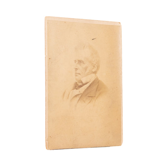 c.1875 JOHN NELSON DARBY. Rare Cabinet Card Founder of Premillennialism & Plymouth Brethren