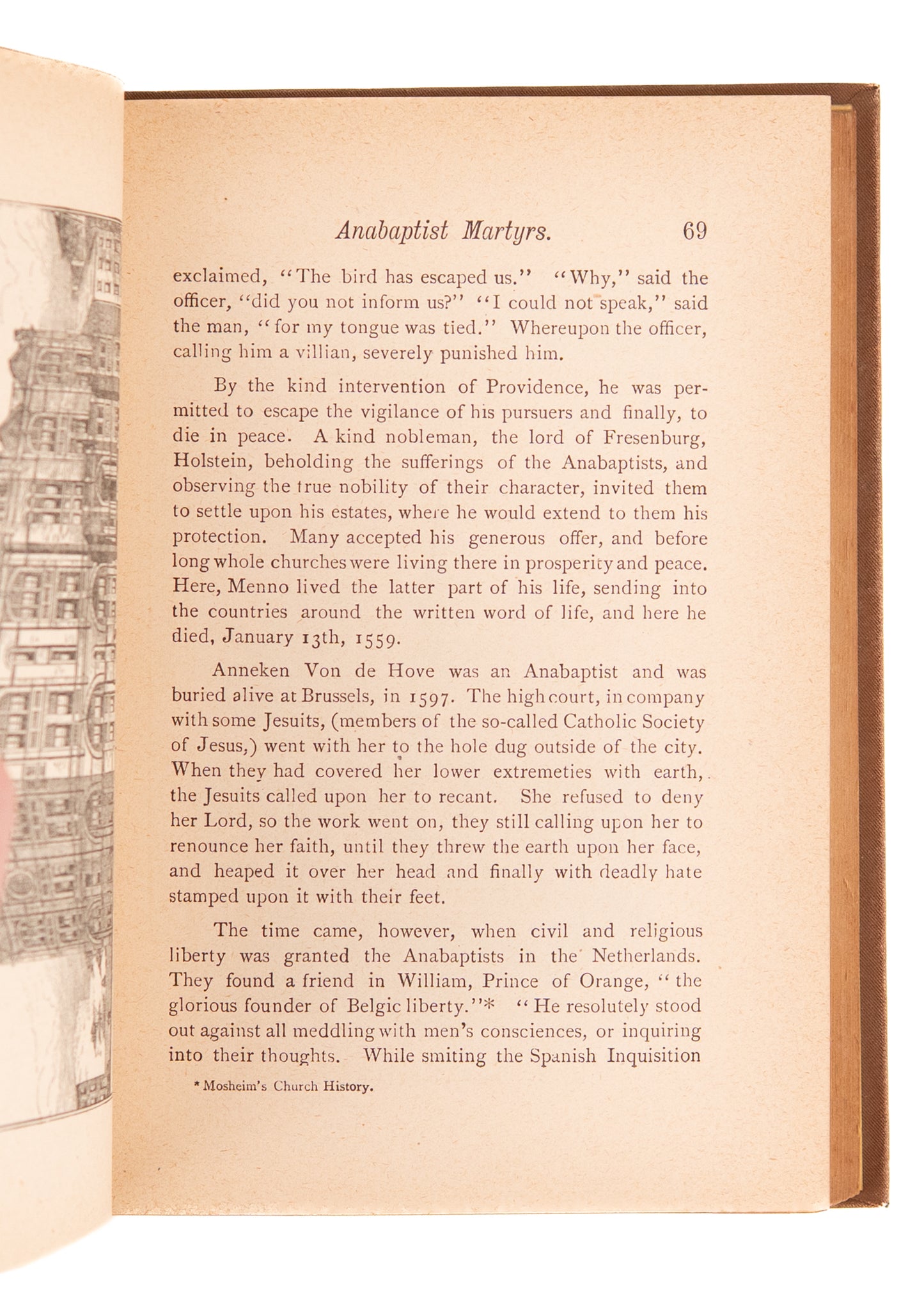 1886 BAPTIST HISTORY. The Story of the Baptists in All ages and Countries. Illustrated.