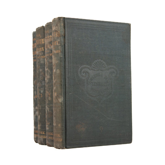 1850-51 WATER-CURE. The Water-Cure Library - Rare Alternative Medicine, Vegetarianism, Tobacco, &c.