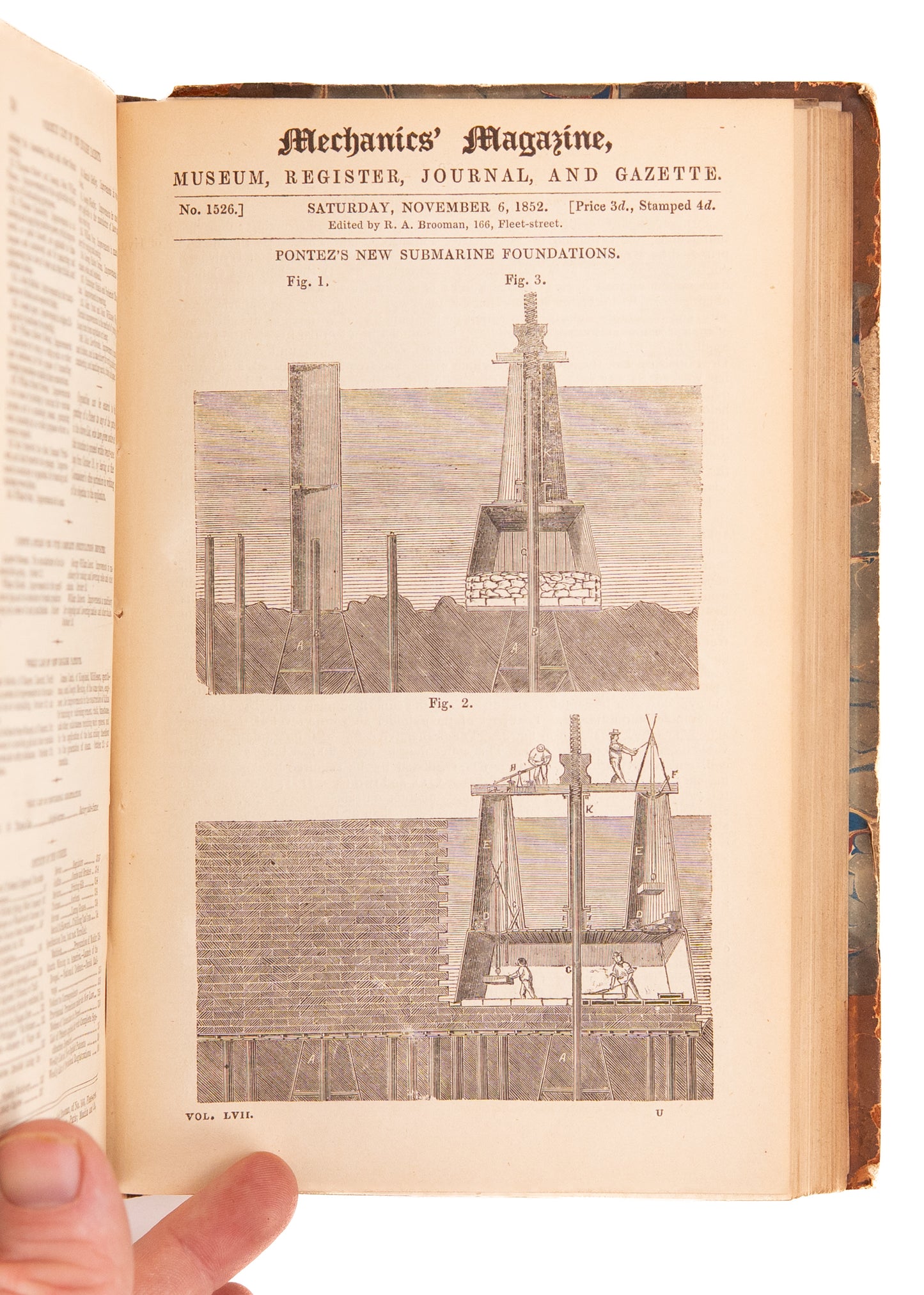 1852 THE MECHANICS MAGAZINE. Gatling Gun, Patent Law, Flying Machines, Lighthouses, Patent Law, &c.