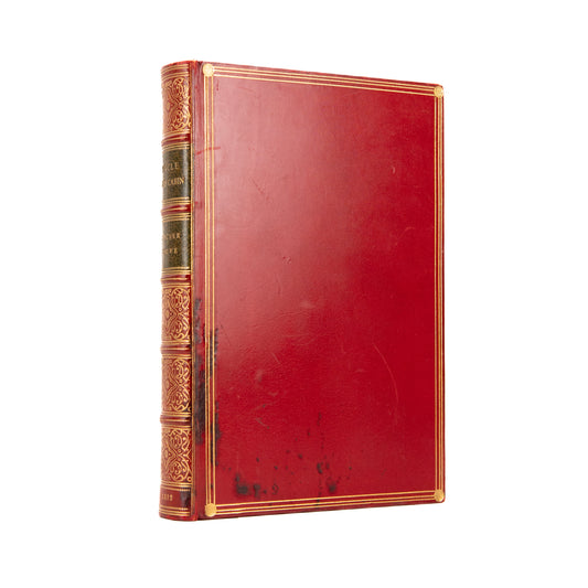 1852 HARRIET BEECHER STOWE. Uncle Tom's Cabin. First UK Edition in Riviere Leather Binding