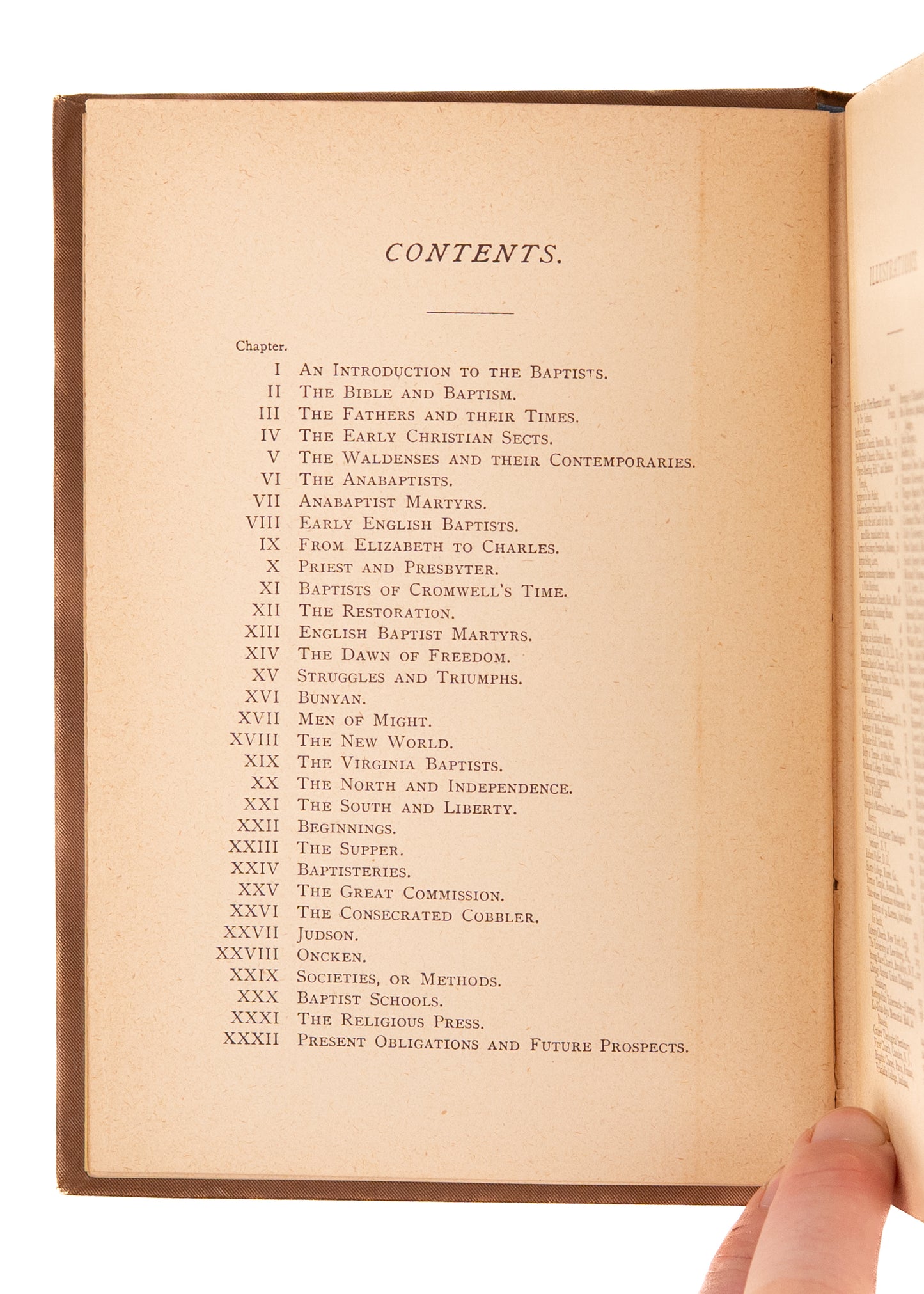 1886 BAPTIST HISTORY. The Story of the Baptists in All ages and Countries. Illustrated.