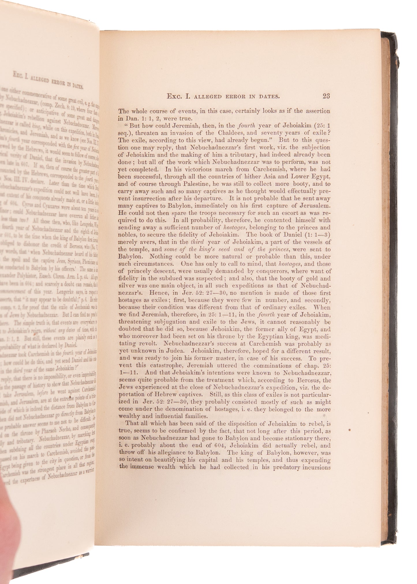 1850 MOSES STUART. A Commentary on the Book of Daniel. First Edition by Hebrew Scholar.