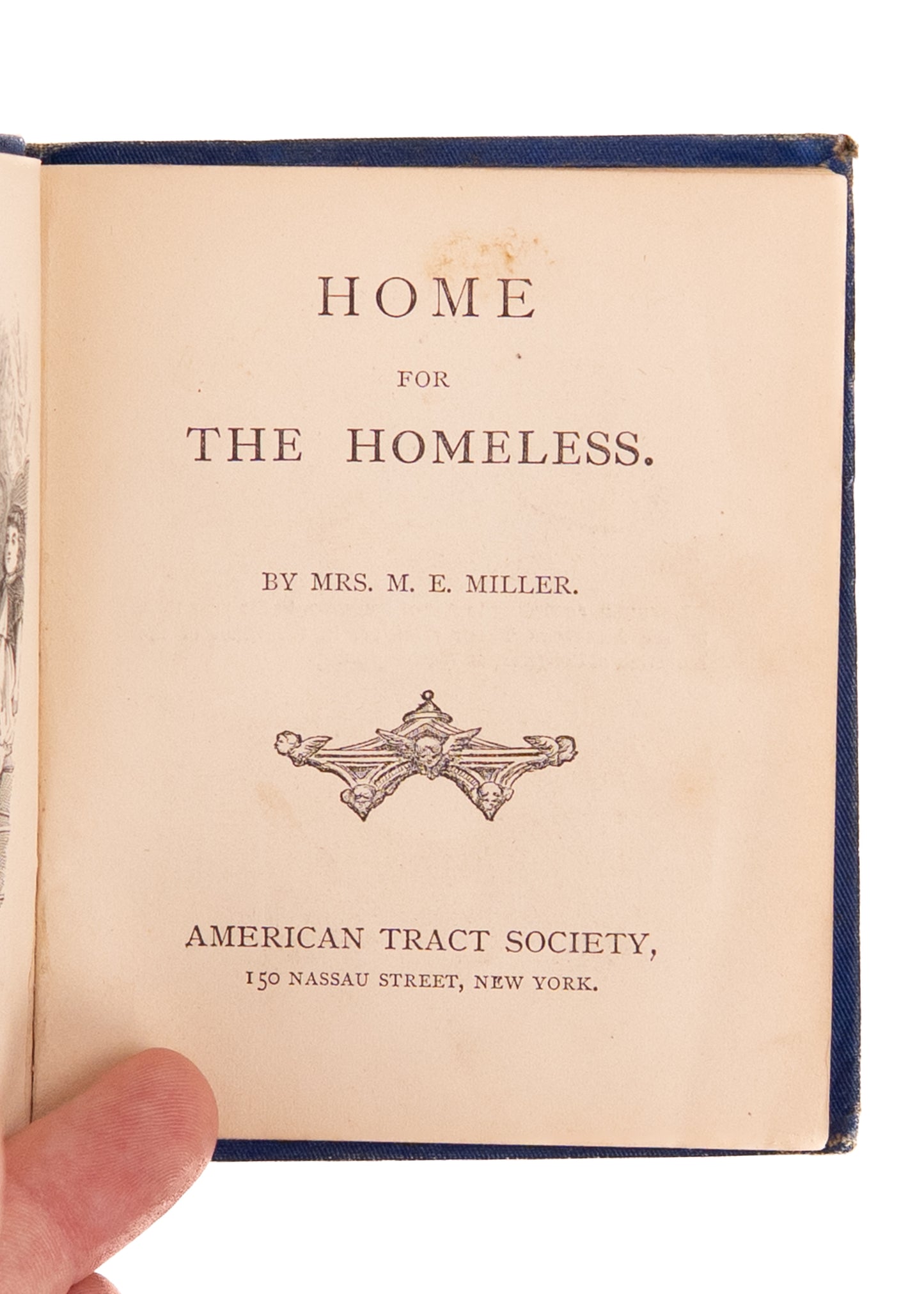 1873 HOMELESS CHILDREN IN AMERICAN CITIES. Rare Original American Tract Society Illustrated Account.
