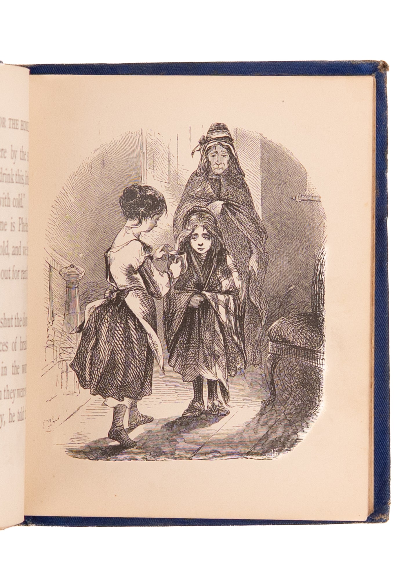 1873 HOMELESS CHILDREN IN AMERICAN CITIES. Rare Original American Tract Society Illustrated Account.