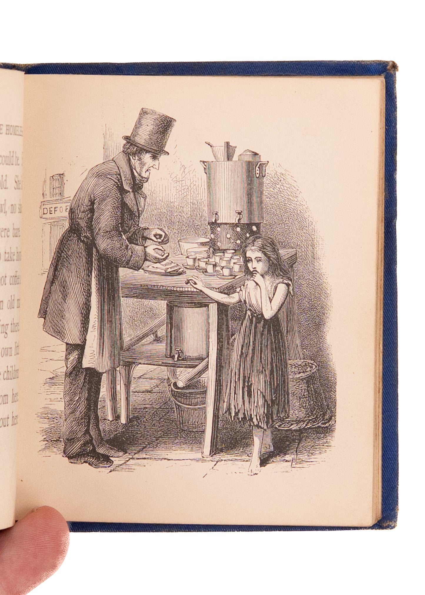 1873 HOMELESS CHILDREN IN AMERICAN CITIES. Rare Original American Tract Society Illustrated Account.