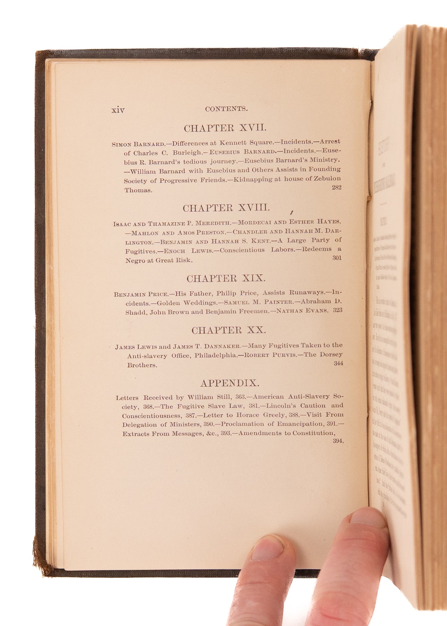 1883 UNDERGROUND RAILROAD. R. C. Smedley's History of "Contraband" Smuggling in New England.
