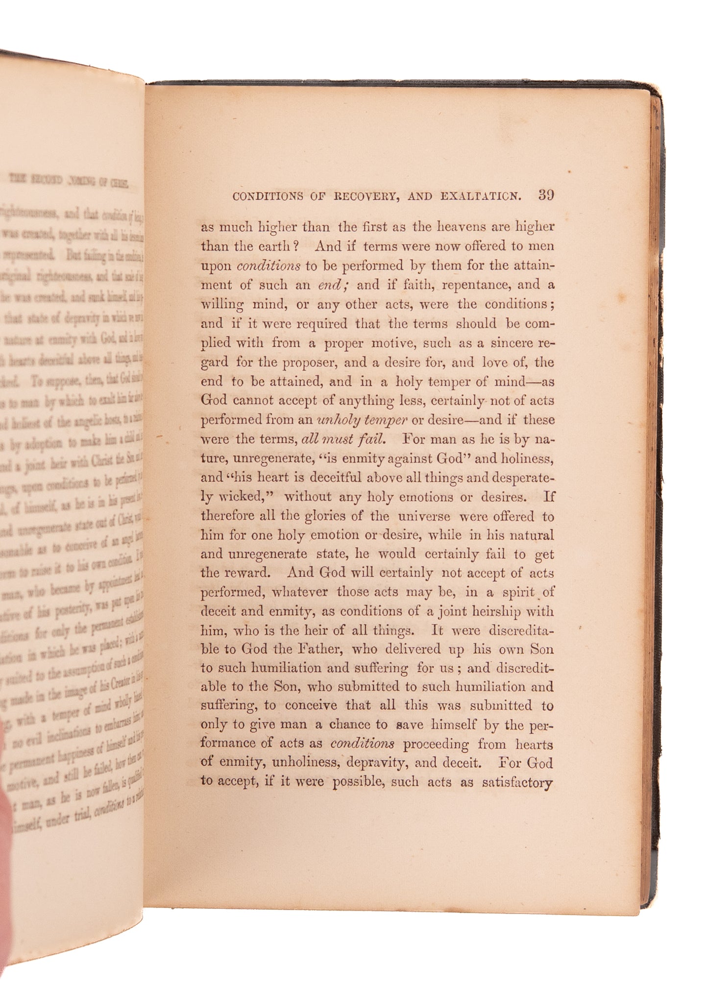 1864 KENTUCKY BAPTIST. Scarce Kentucky Baptist Work of Eschatology - Second Coming, Millennium, &c.