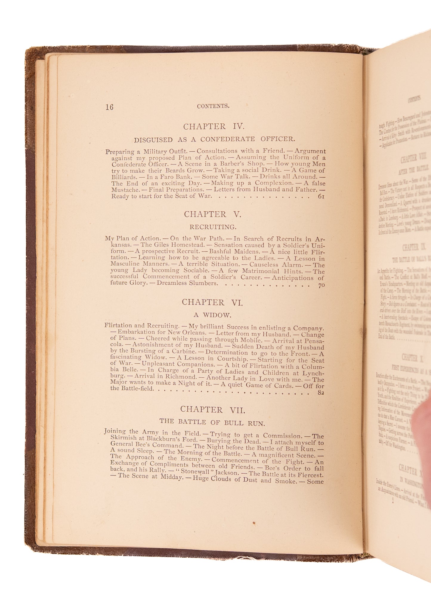 1876 CROSS-DRESSING CONFEDERATE. First Edition Life of Loreta Velazquez, i.e. Lieutenant Harry T. Buford