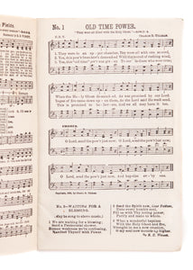 1908 R.E. WINSETT [ed.]. Azusa Street - The First Pentecostal Hymnal Issued.