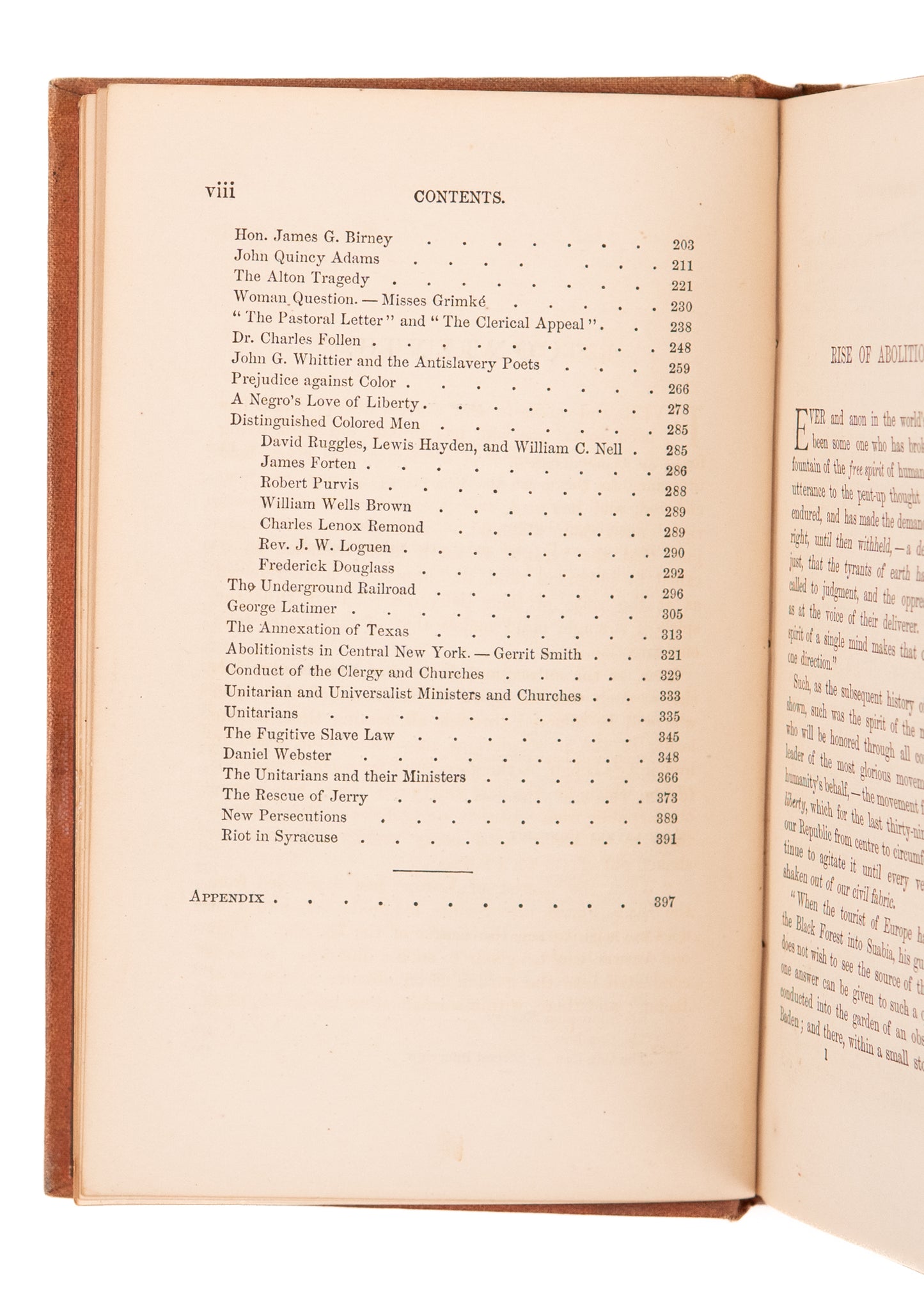 1869 SAMUEL J. MAY. Some Recollections of Black Leaders of Anti-slavery Conflict. Abolition.