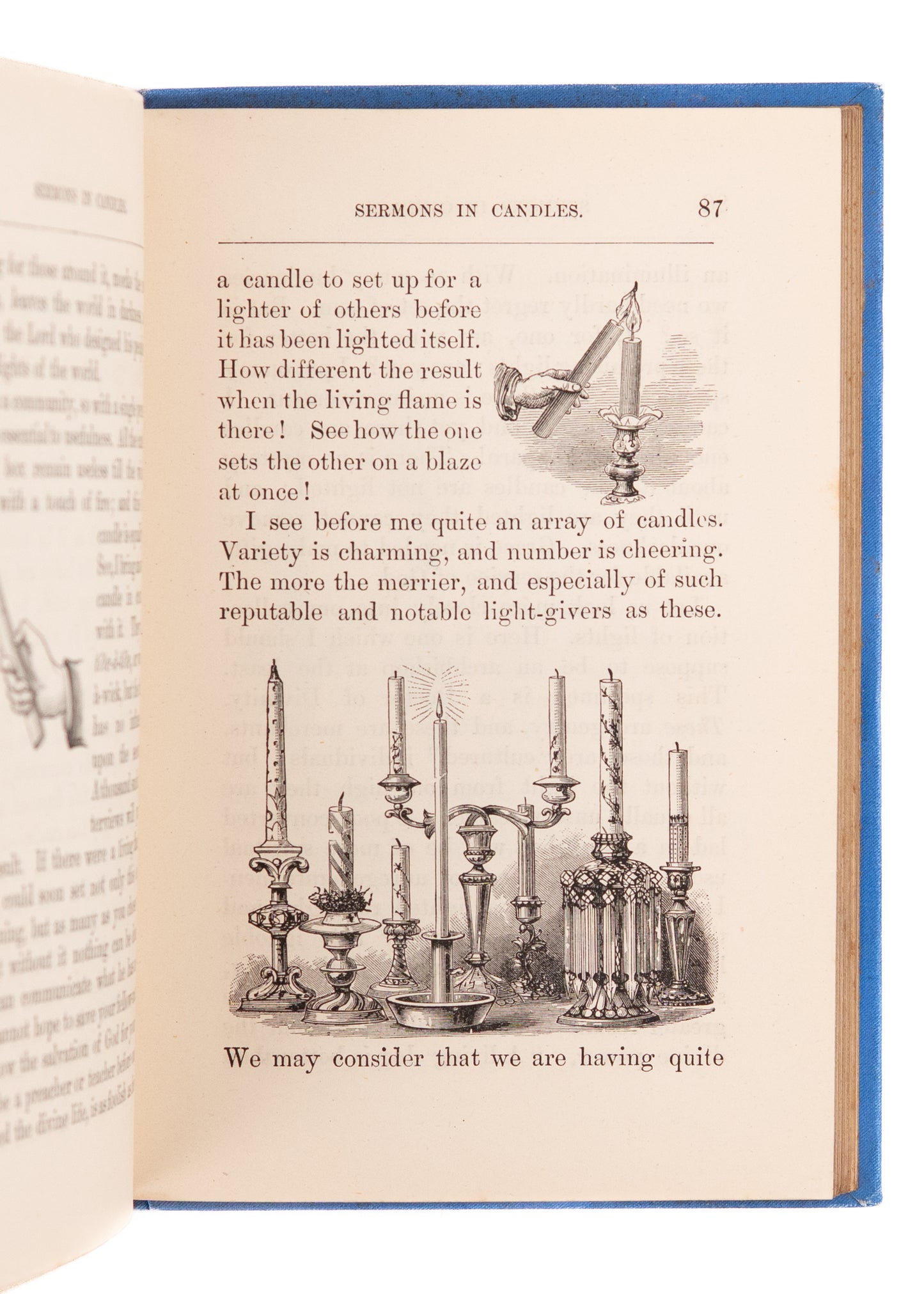 1891. C. H. SPURGEON. Sermons in Candles. First Edition in Superb Condition.