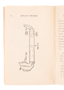 1936 STUART ROBSON. Tips on Thumbs. Influential Magician's First Publication.