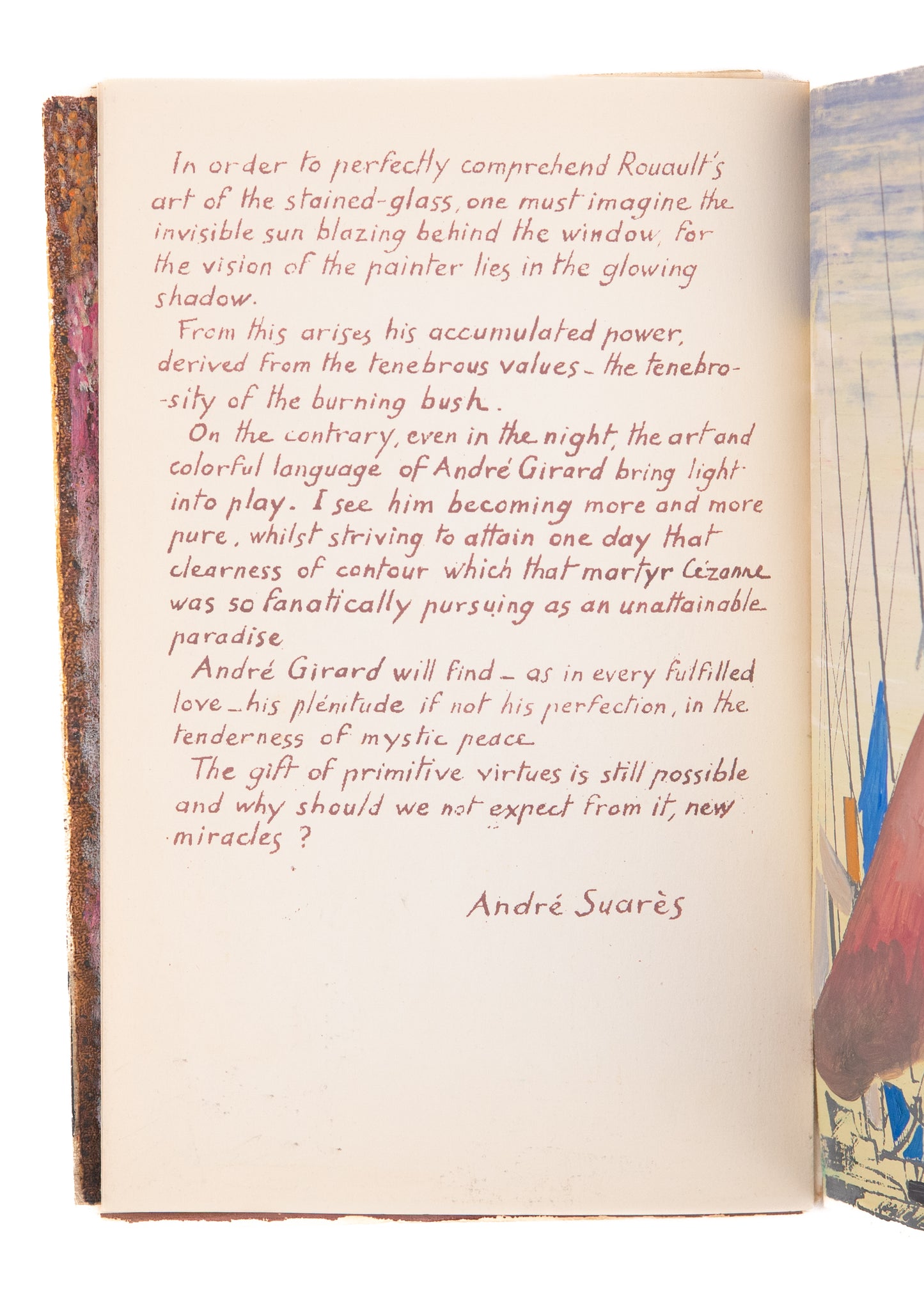 1901 ANDRE GIRARD. 20 Original Expressionist Paintings of Christ, Saint Francis, and Venice.