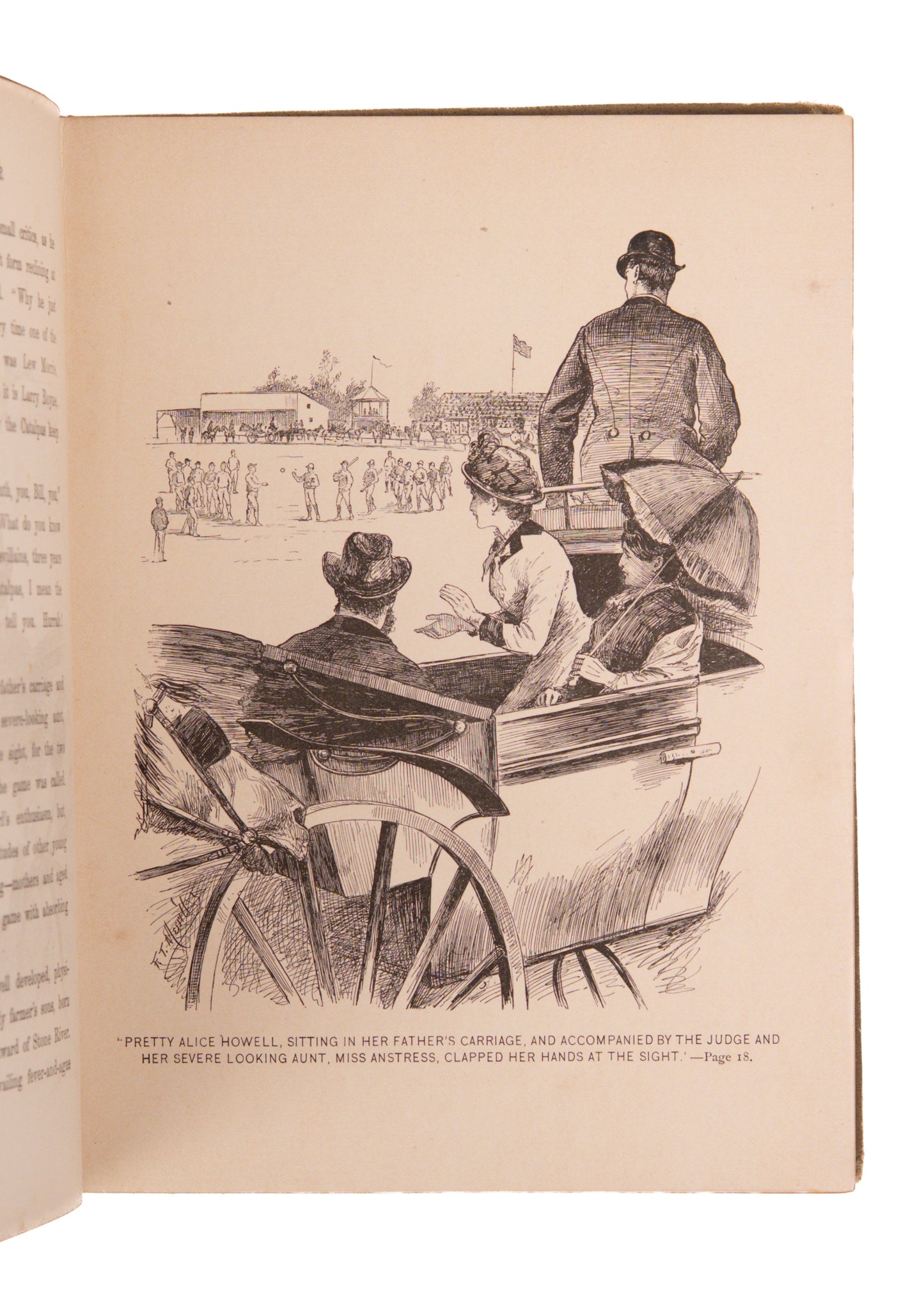 1884 BASEBALL. First Edition of the First Novel Devoted Exclusively to "America's Game."