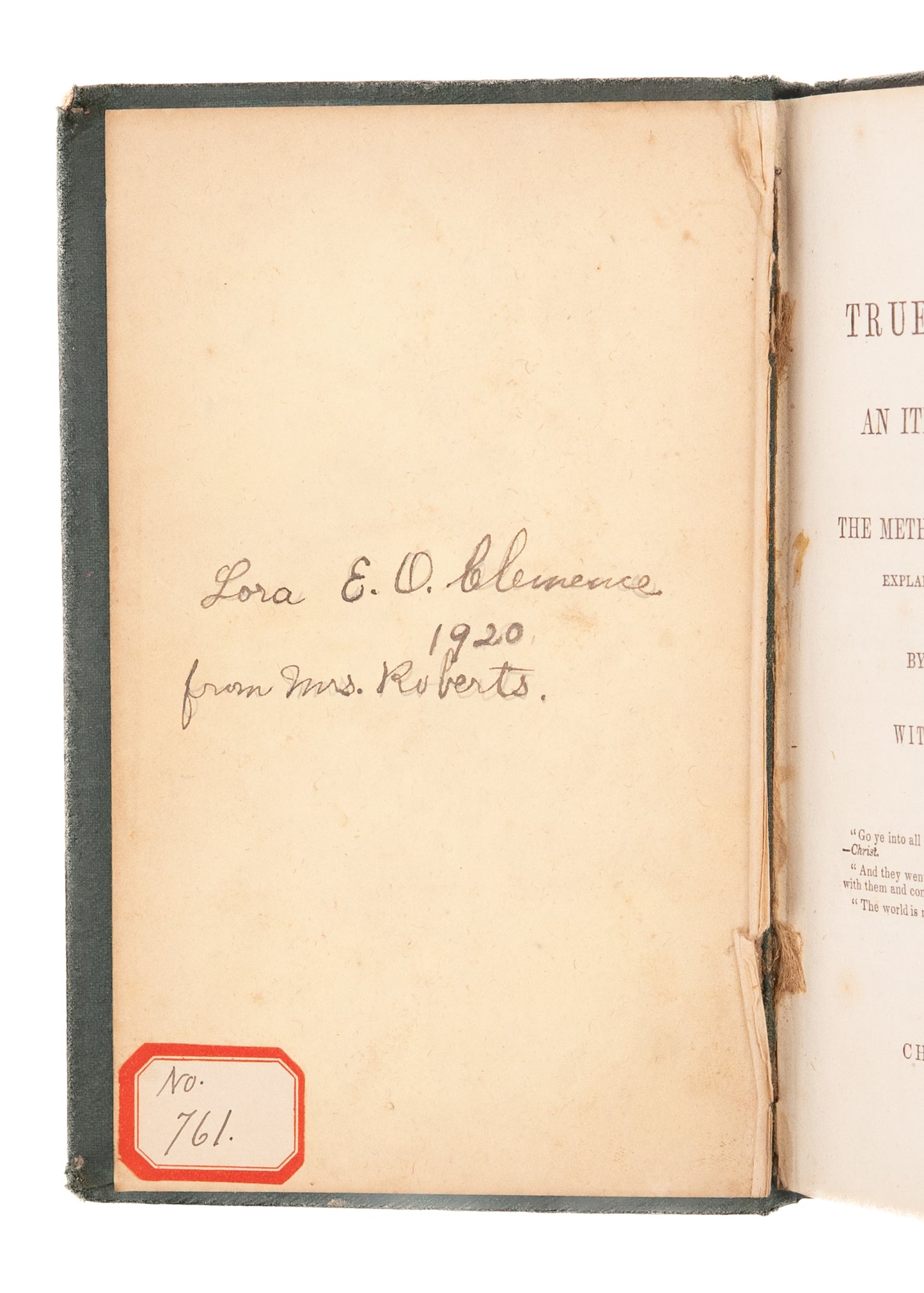 1848 CIRCUIT RIDERS. The True Evangelist: Or, An Itinerant Ministry Explained, Guarded, and Defended.