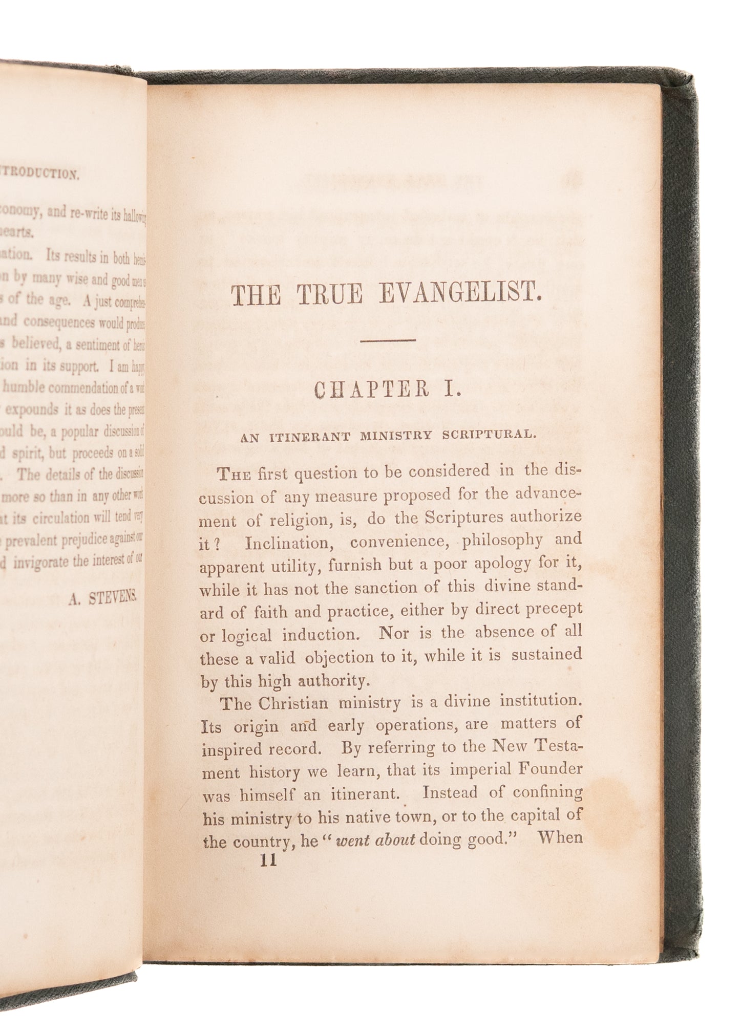 1848 CIRCUIT RIDERS. The True Evangelist: Or, An Itinerant Ministry Explained, Guarded, and Defended.