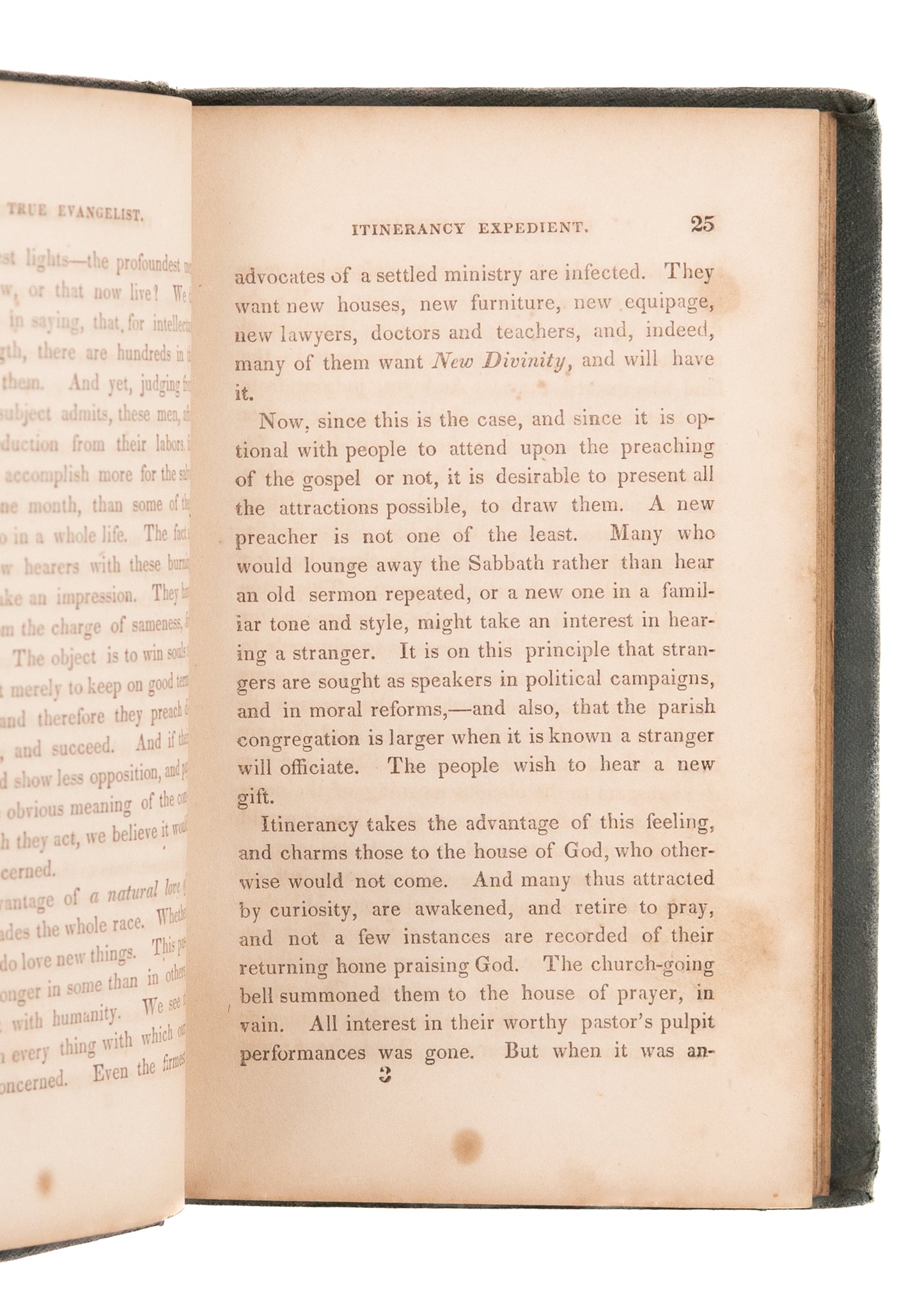 1848 CIRCUIT RIDERS. The True Evangelist: Or, An Itinerant Ministry Explained, Guarded, and Defended.