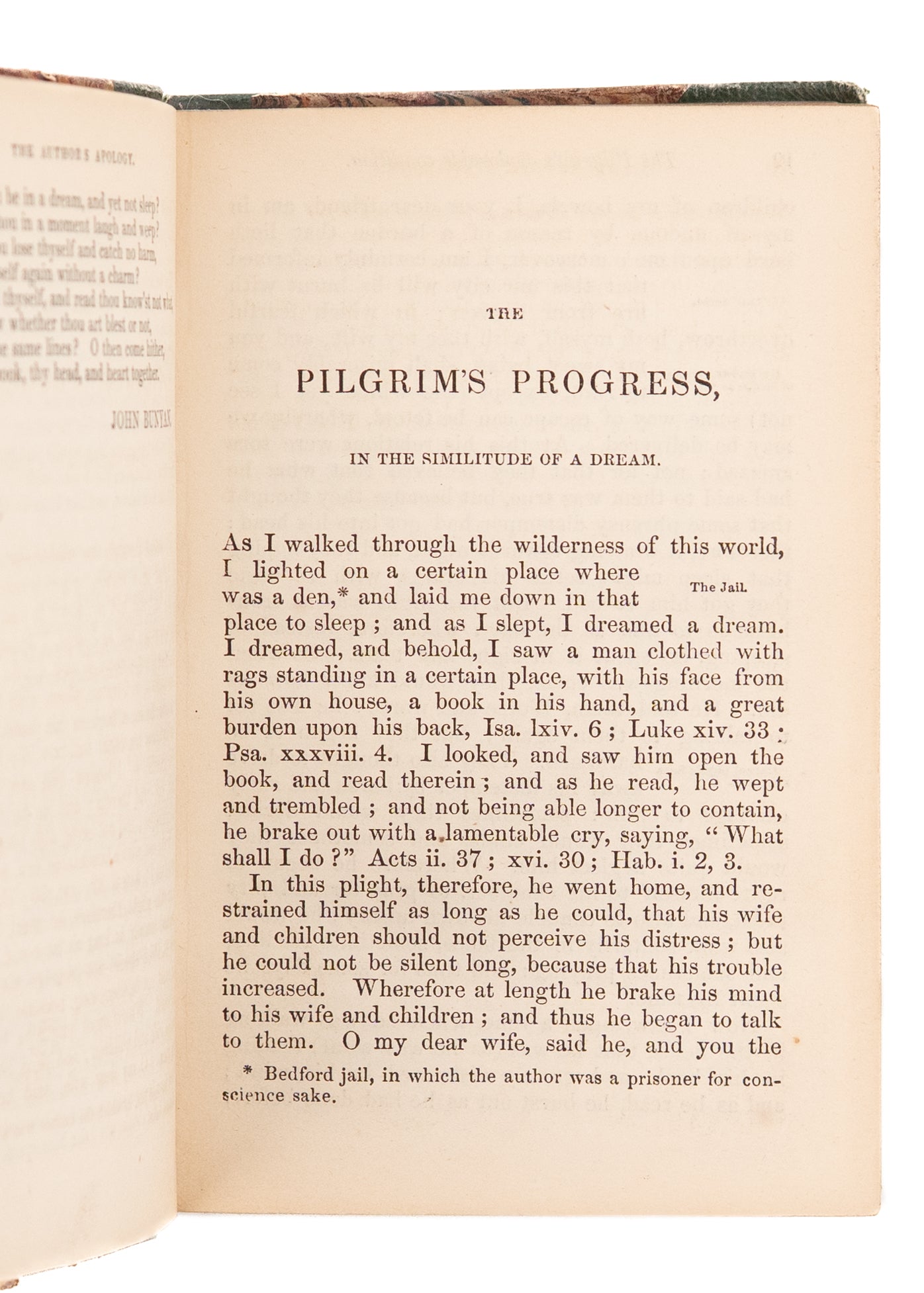 1850's JOHN BUNYAN. The Pilgrim's Progress. Charming Religious Tract Society Illustrated Edition.