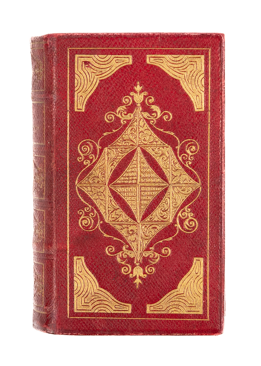 1840 THE HOLY BIBLE. Absolute Stunner in Elaborate Embossed Leather. Superb.