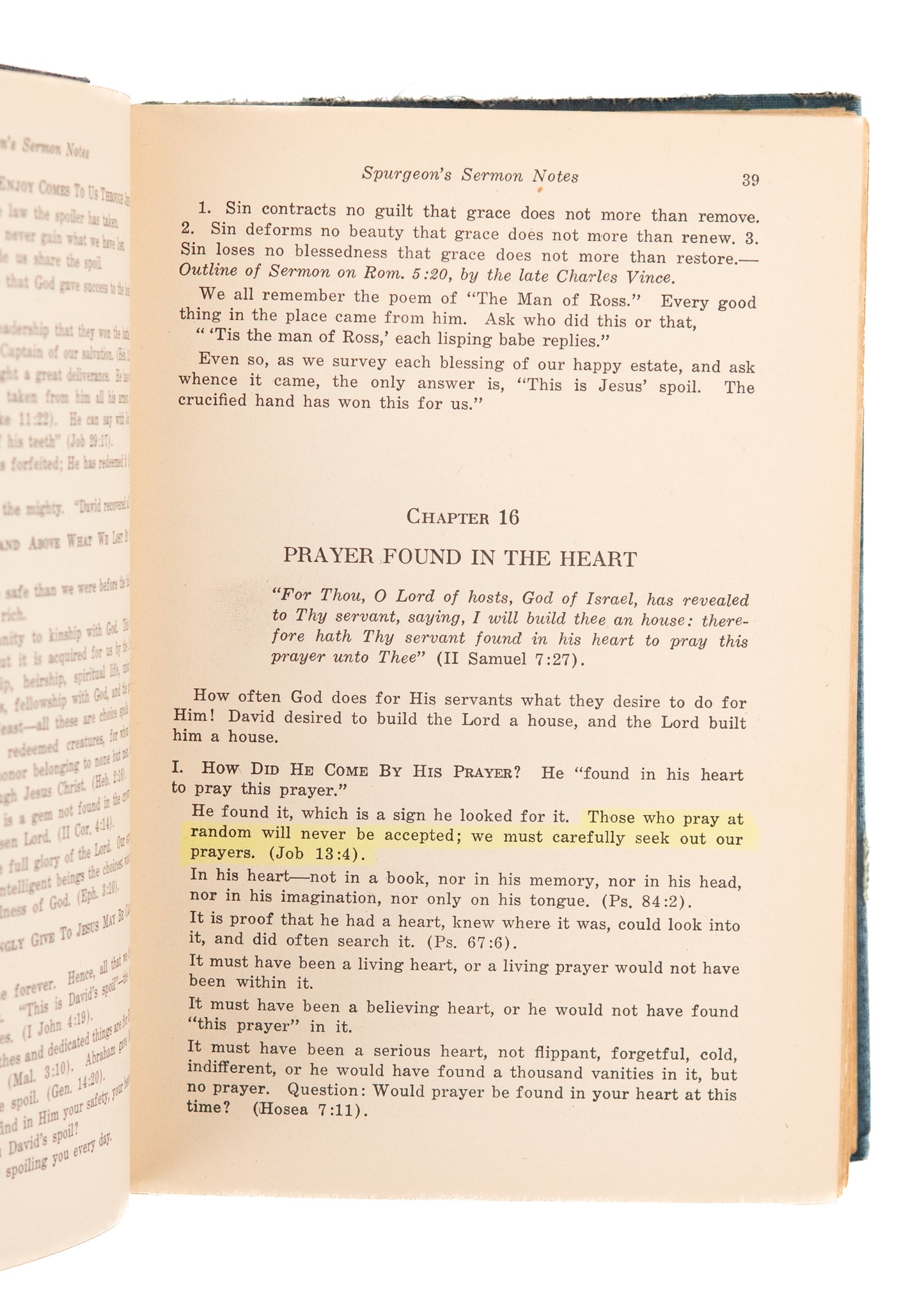 1950's DAVID OTIS FULLER. C. H. Spurgeon's Sermon Notes Genesis to Revelation.