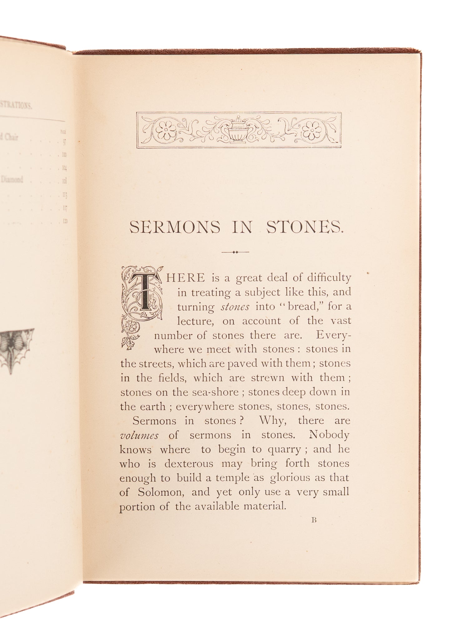 1895 C. H. SPURGEON. What the Stones Say. Excellent on the "Stones" of Scripture.