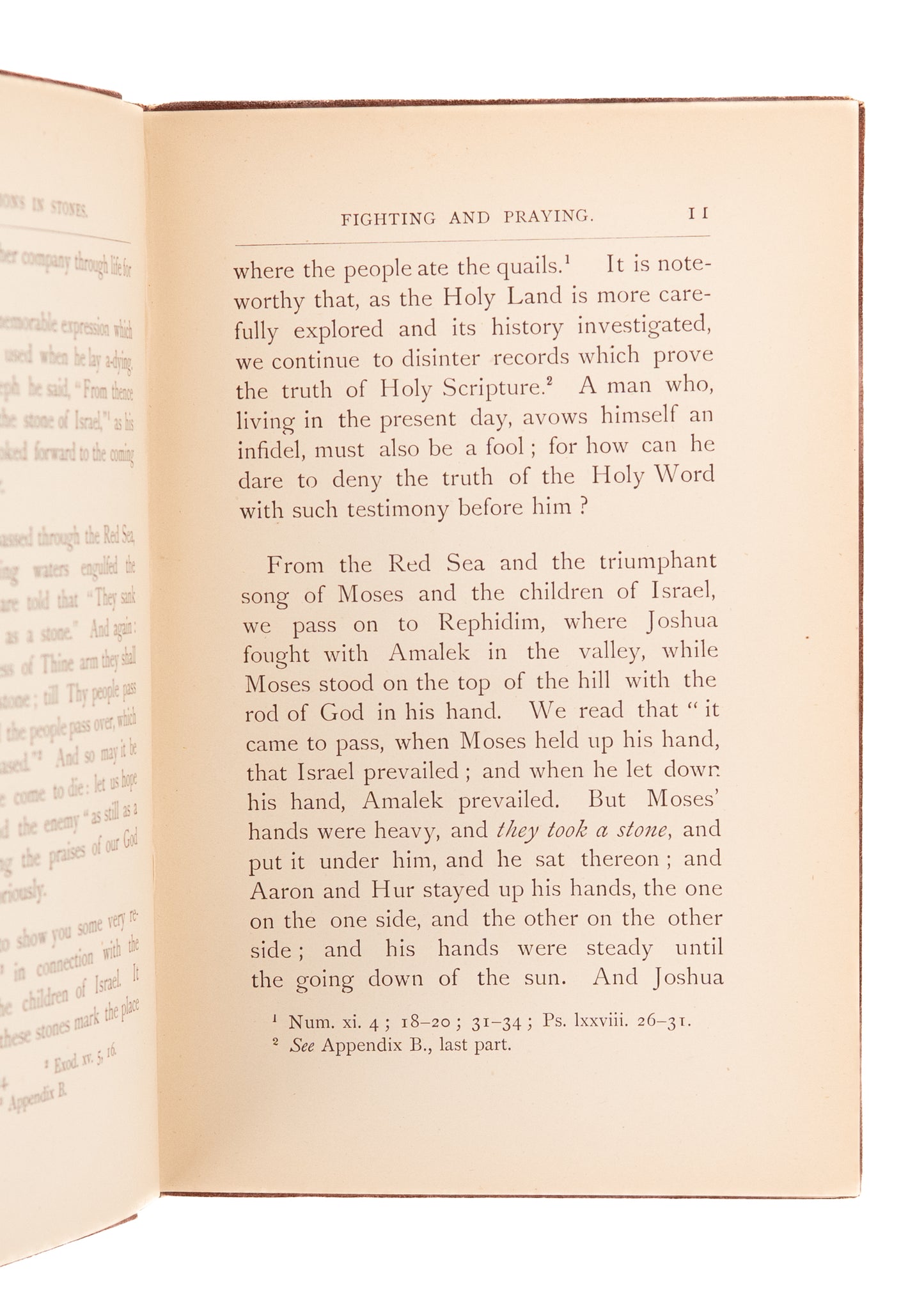 1895 C. H. SPURGEON. What the Stones Say. Excellent on the "Stones" of Scripture.