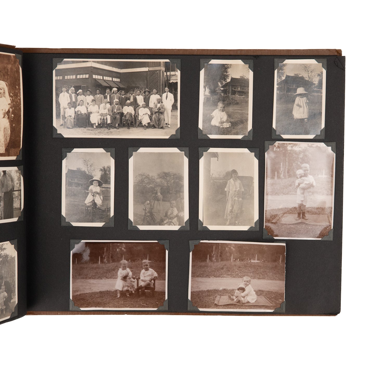 1920's BURMAH BAPTIST. Missionary Photo Album. H. E. Hinton - Succeeded Adoniram Judson.