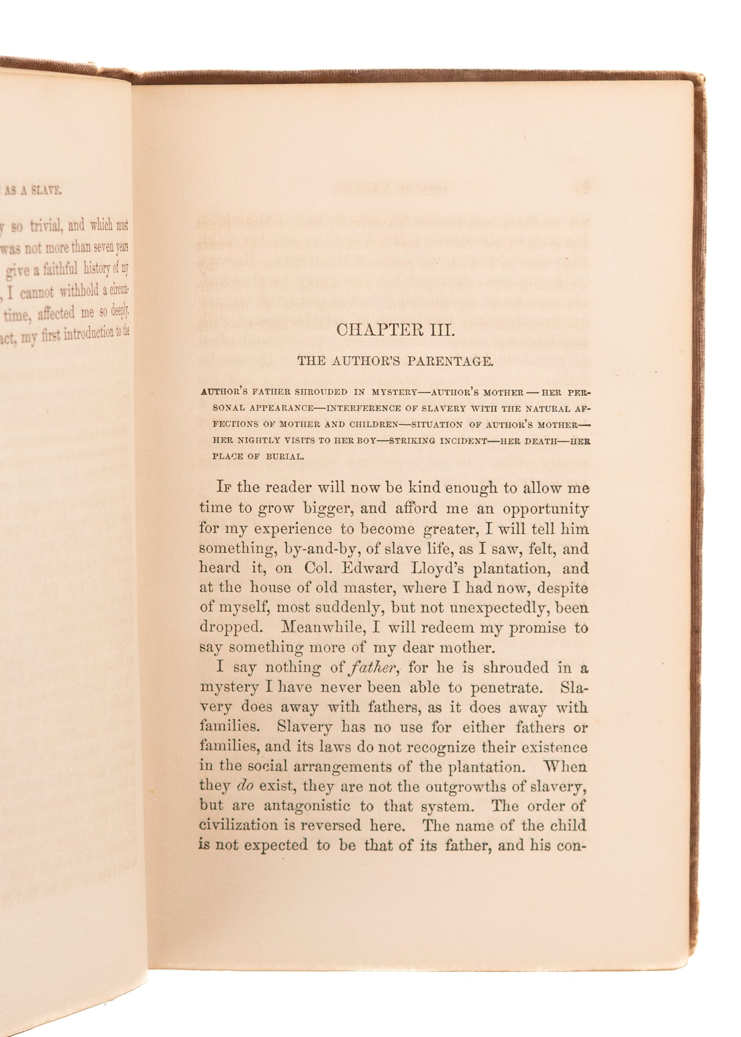 1855 FREDERICK DOUGLASS. My Bondage and My Freedom with 12 Years a Slave Association